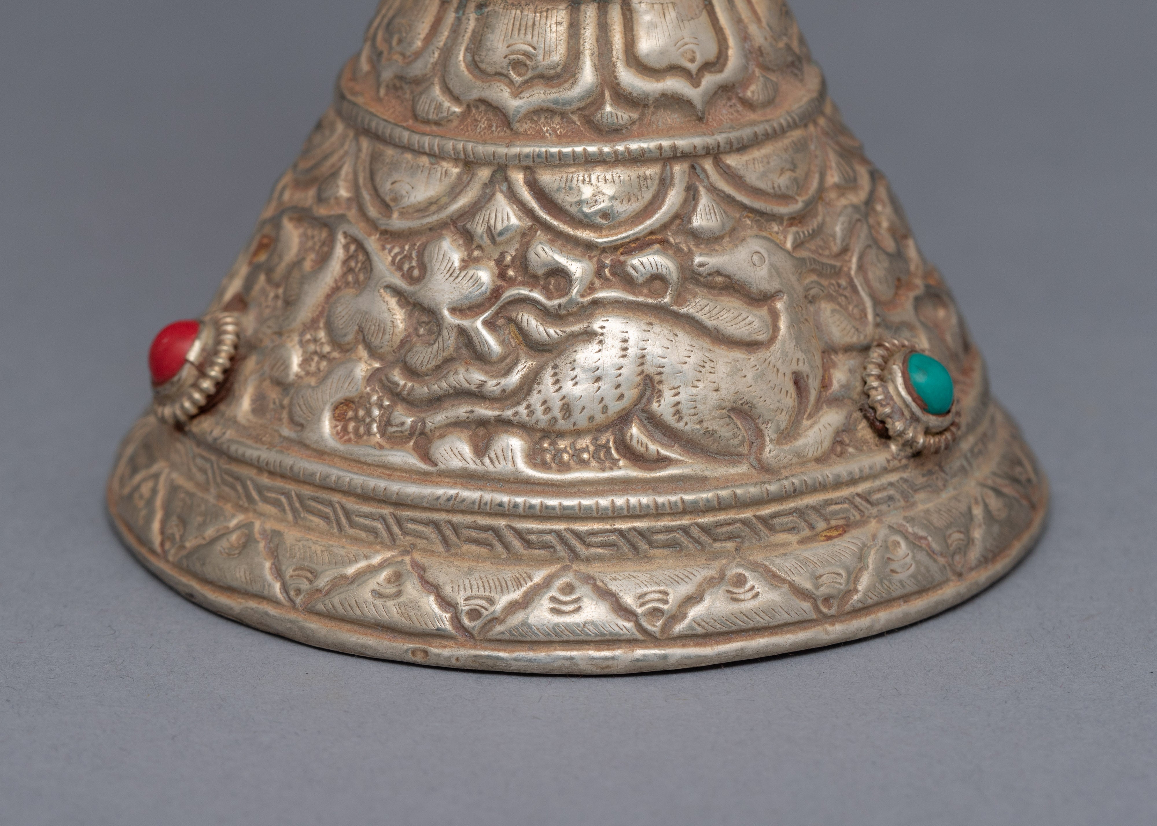 Red Coral Sculpture Stamp | Home Decor