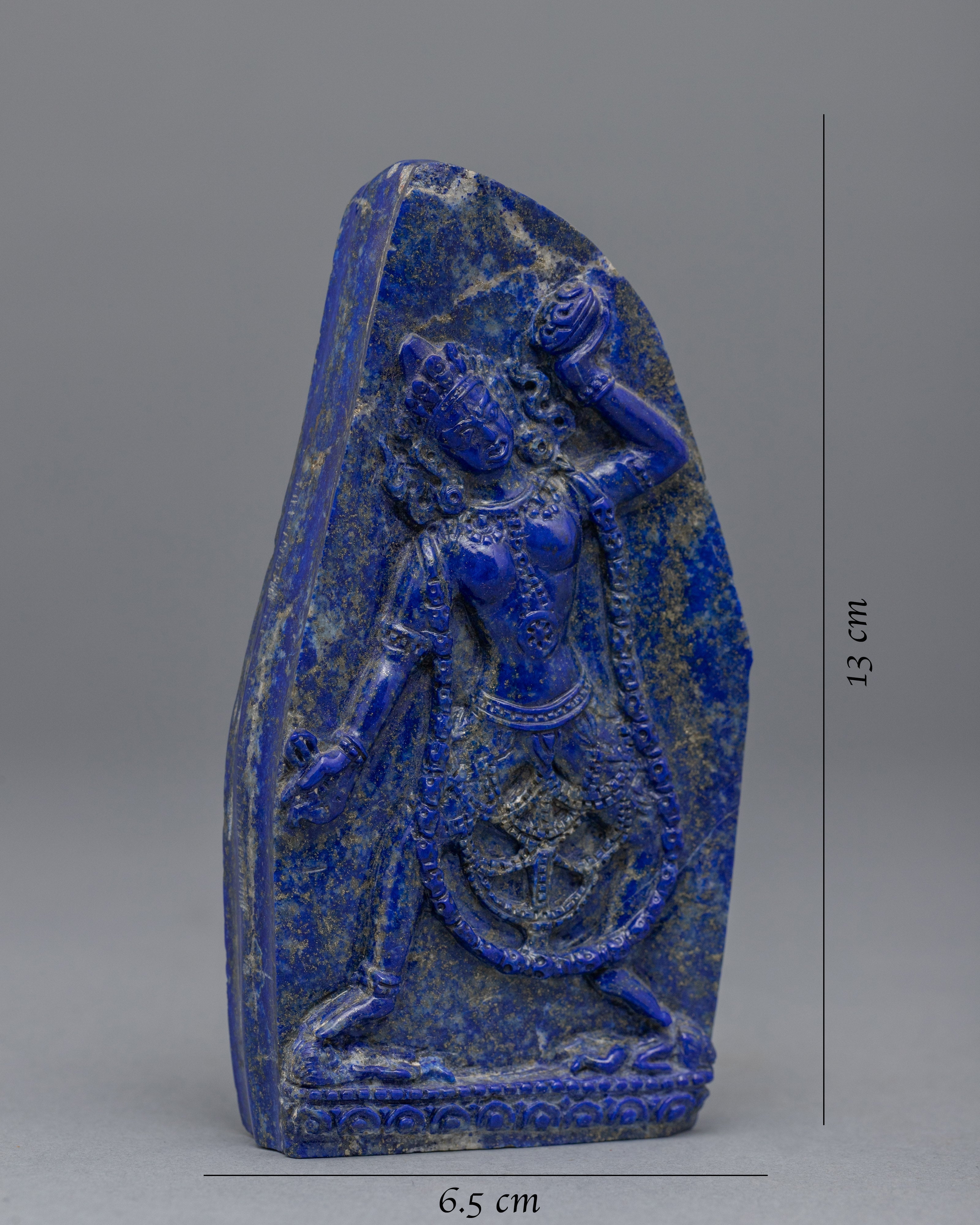 Hand-Carved Lapis Yogini | Tantric Buddhism