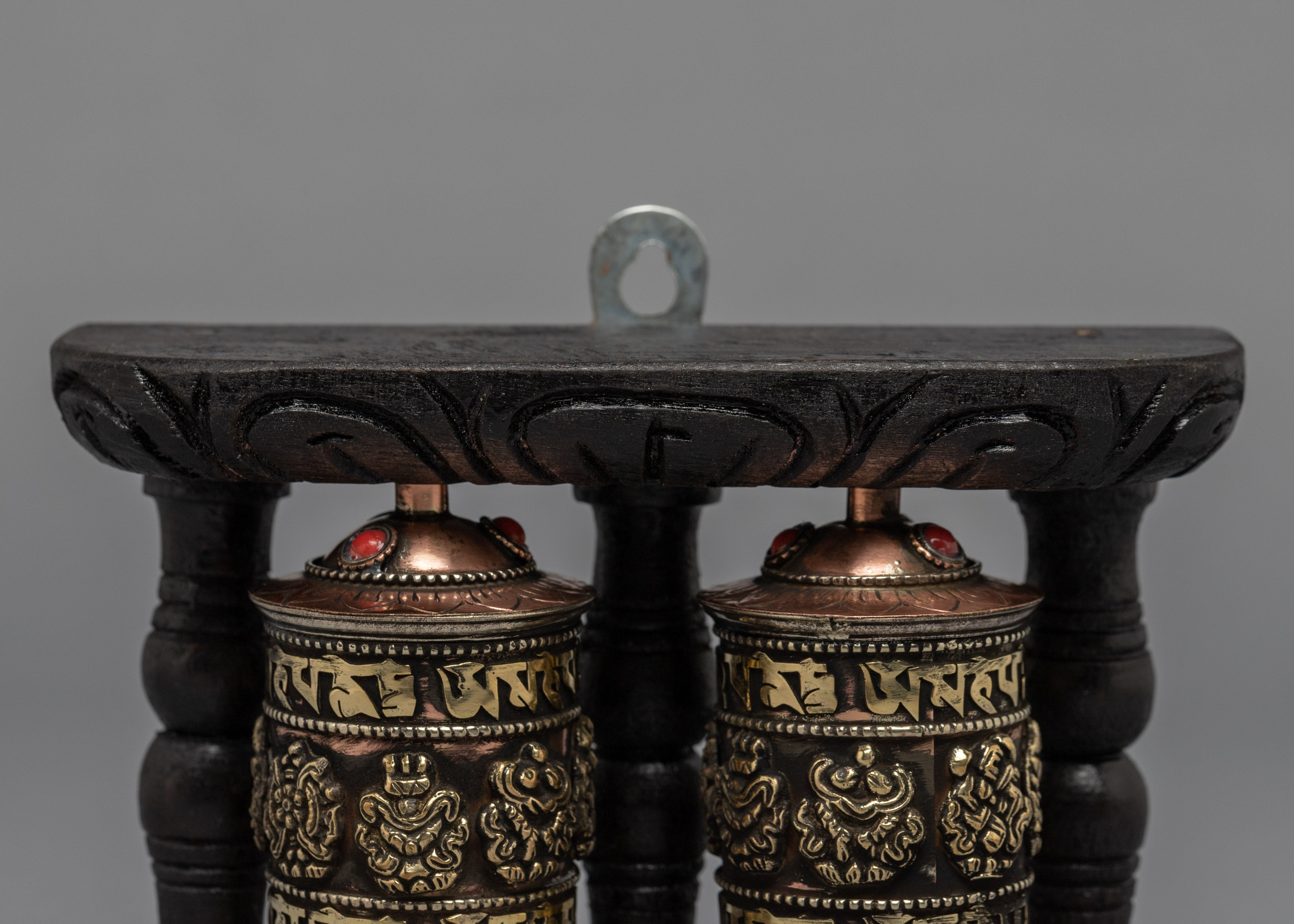 2-in-1 Prayer Wheel | Wall Mount Wheel