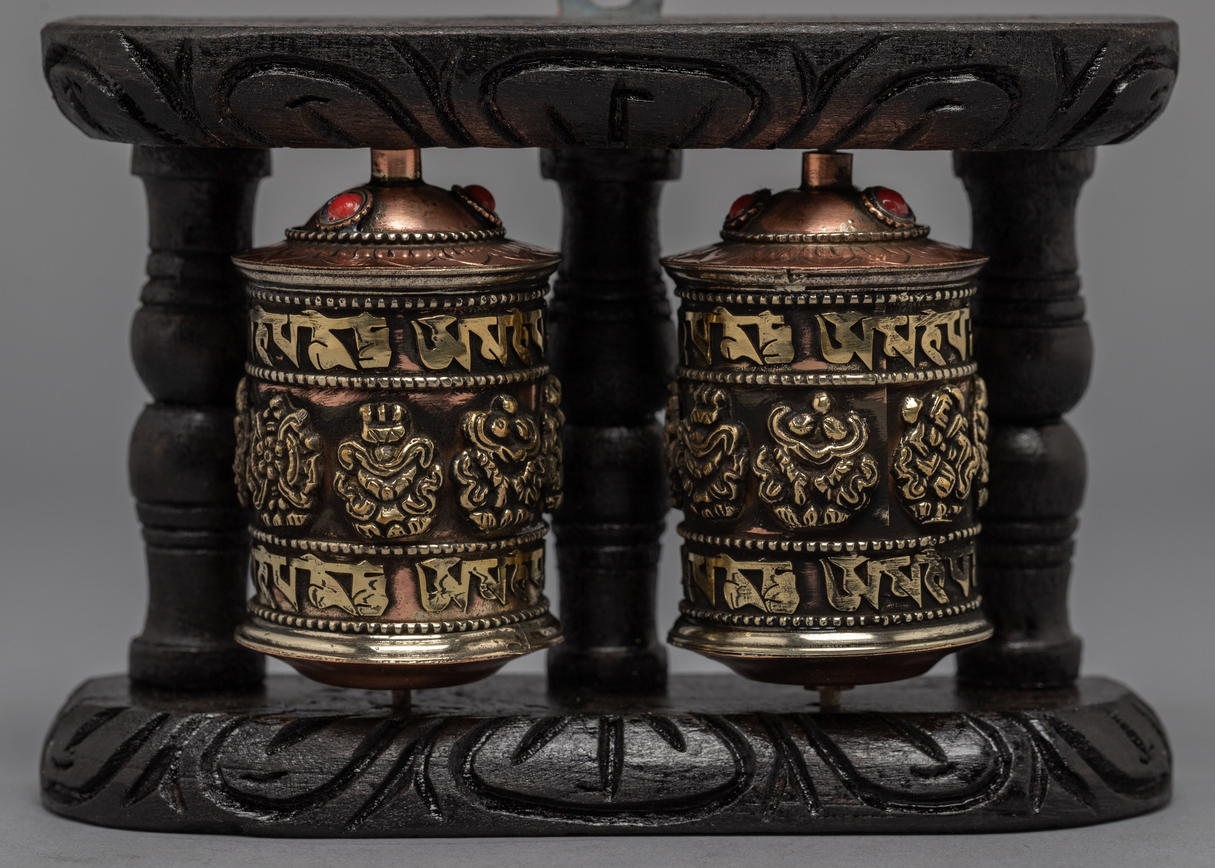 2-in-1 Prayer Wheel | Wall Mount Wheel