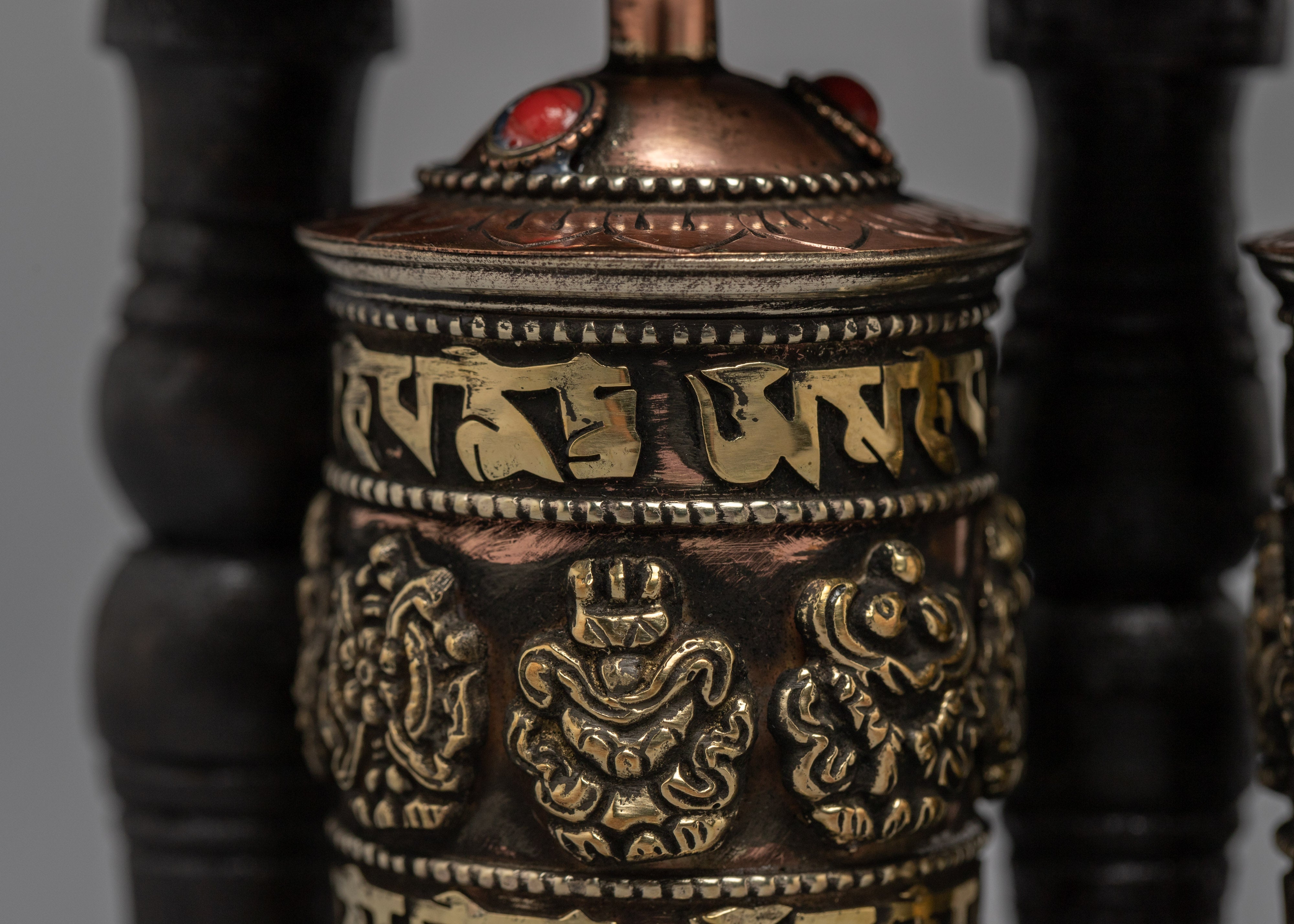 2-in-1 Prayer Wheel | Wall Mount Wheel