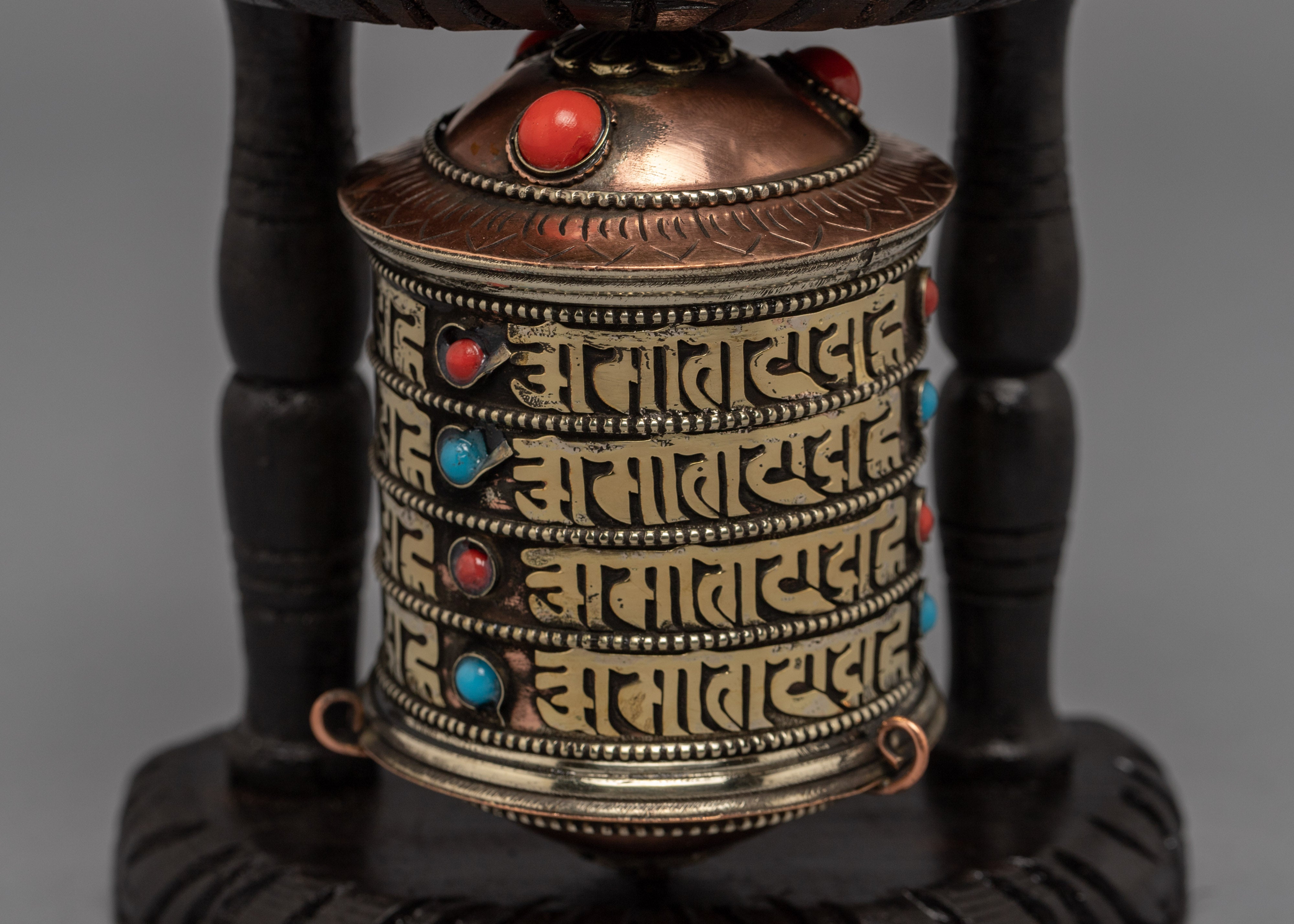 Decorative Prayer Wheel | Buddhist Shrine