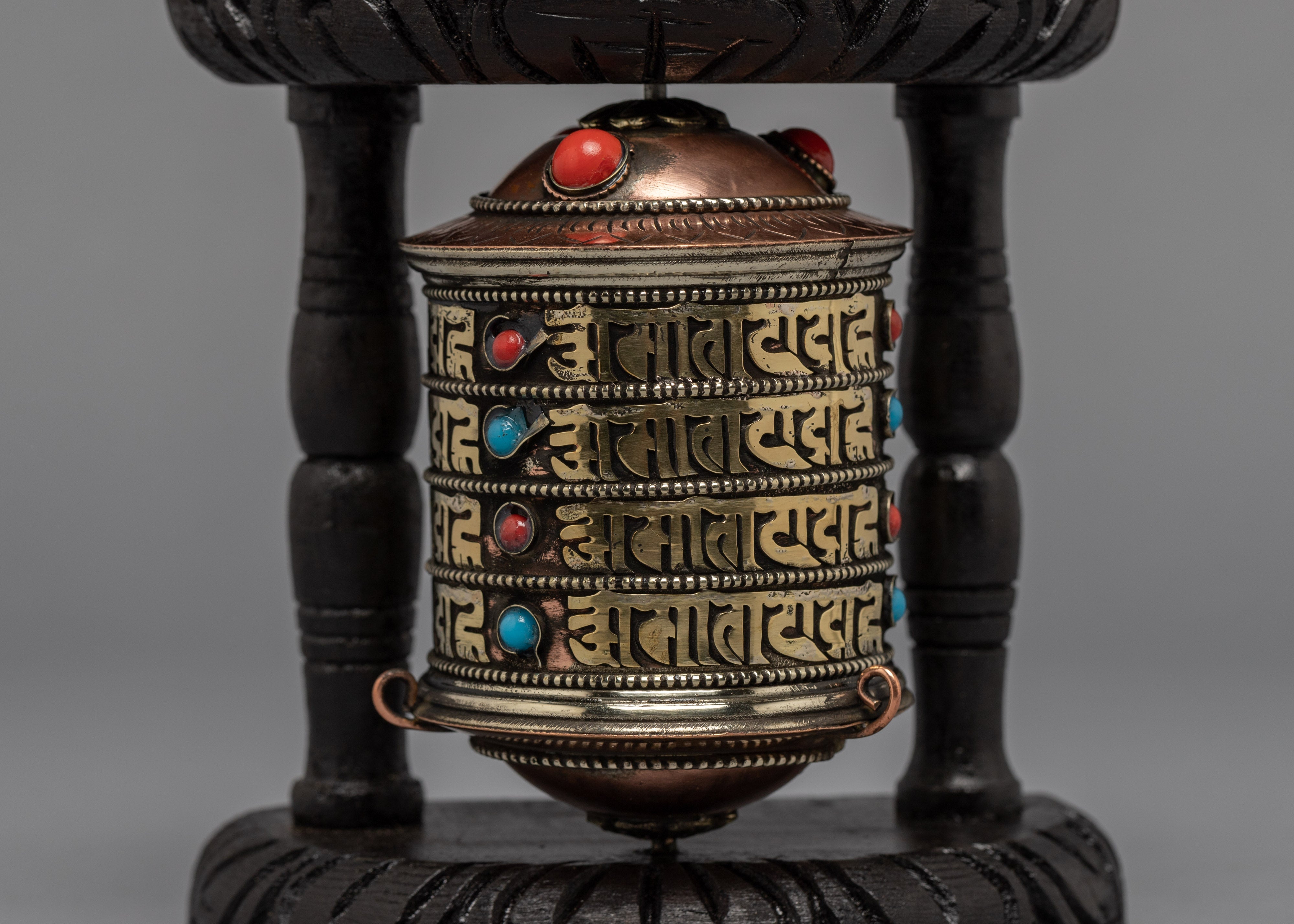 Decorative Prayer Wheel | Buddhist Shrine