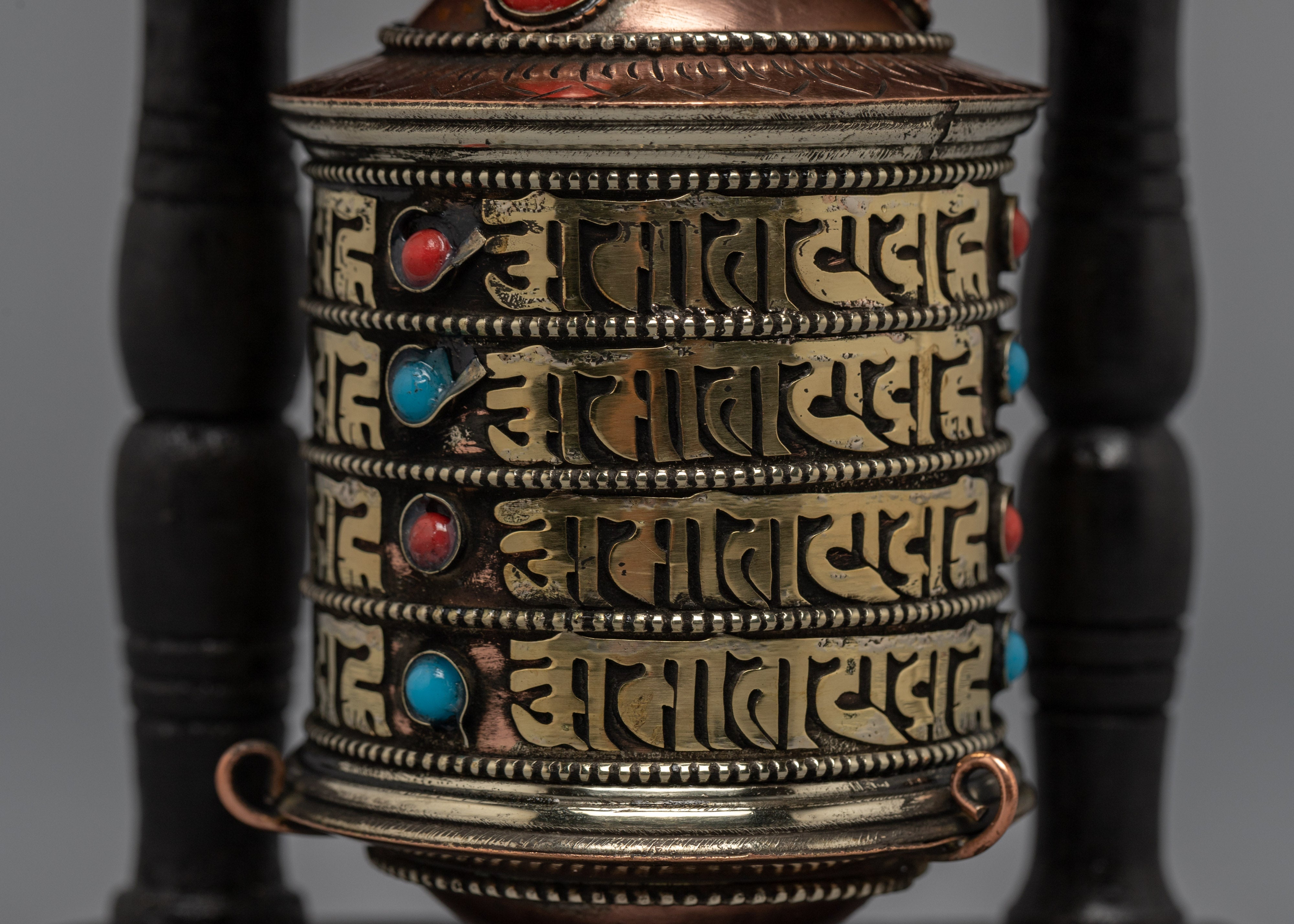 Decorative Prayer Wheel | Buddhist Shrine