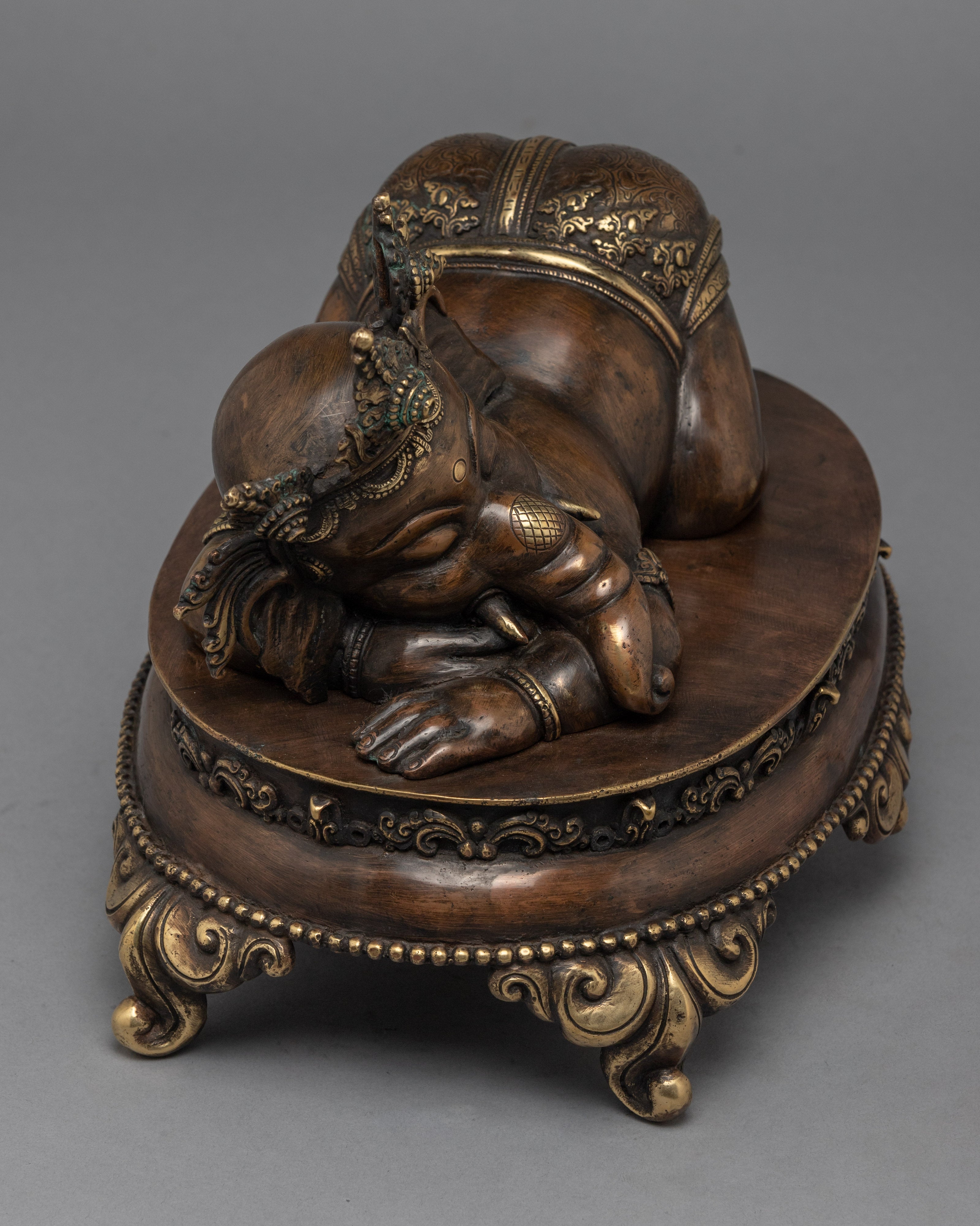 Sleeping Ganesh Statue | Himalayan Artwork