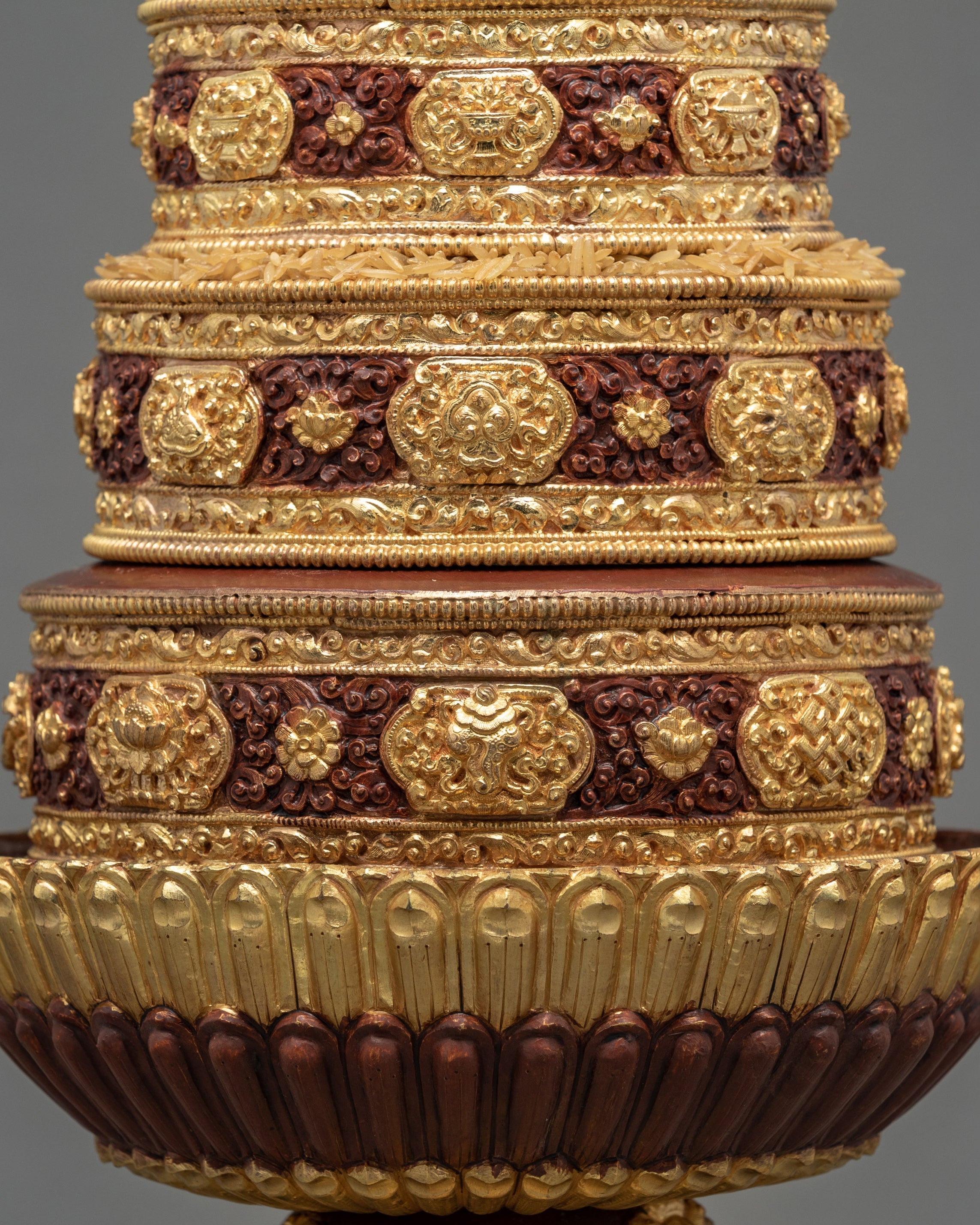 Handmade Mandala Offering Set | Buddhist Altar Kit