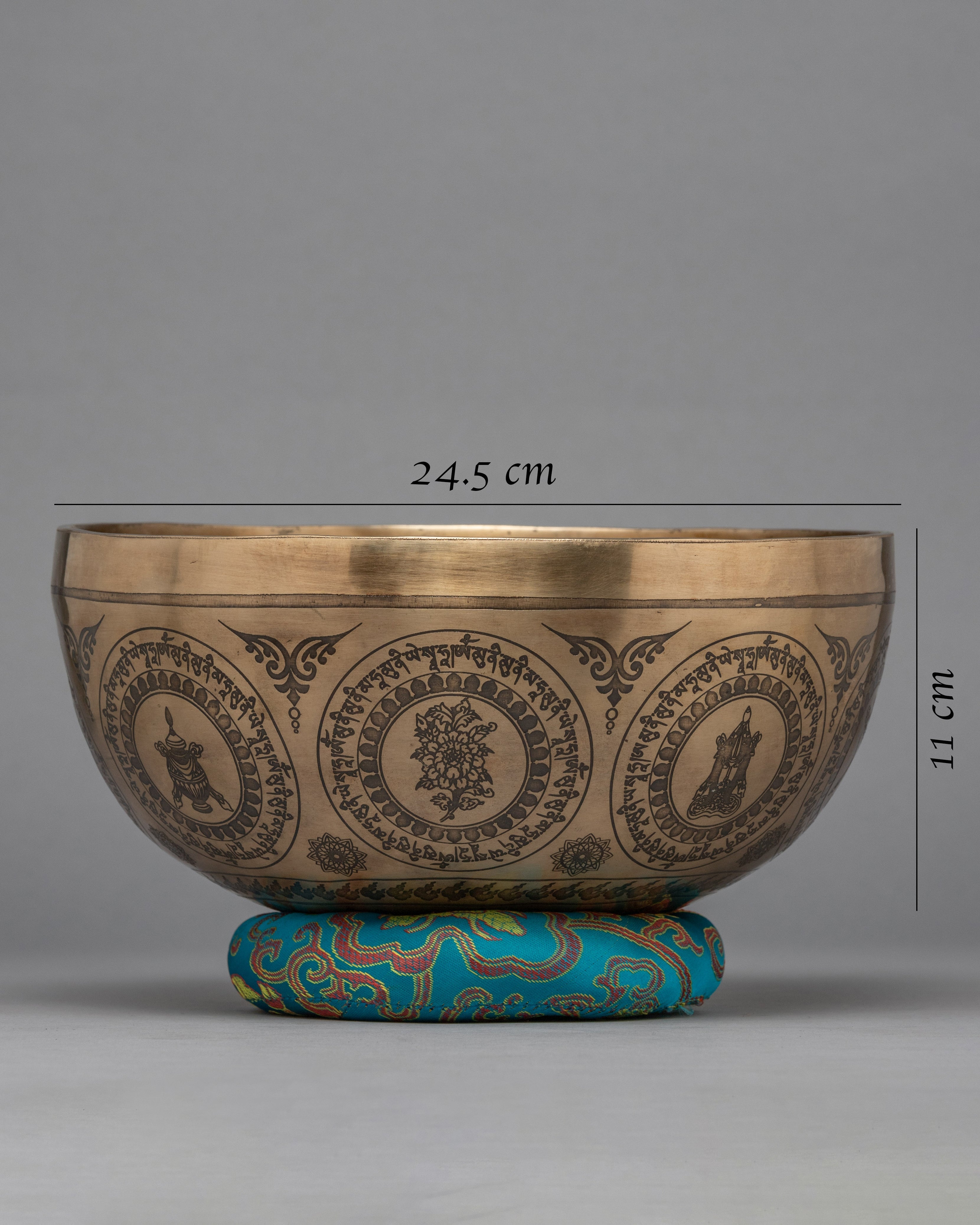 Tibetan Brass Singing Bowl Set | Super Fine Singing Bowl Set