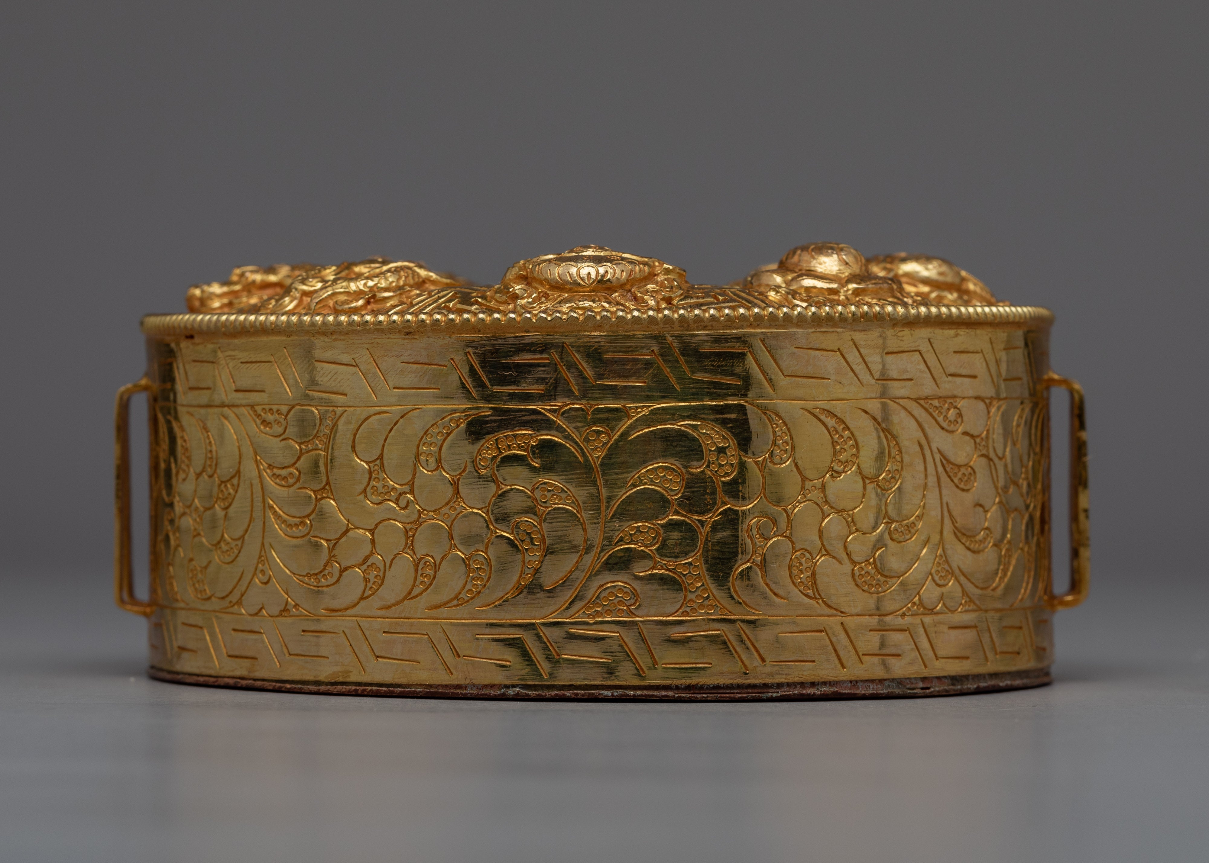 Ghau Box | 24K Gold Plated Treasure Box
