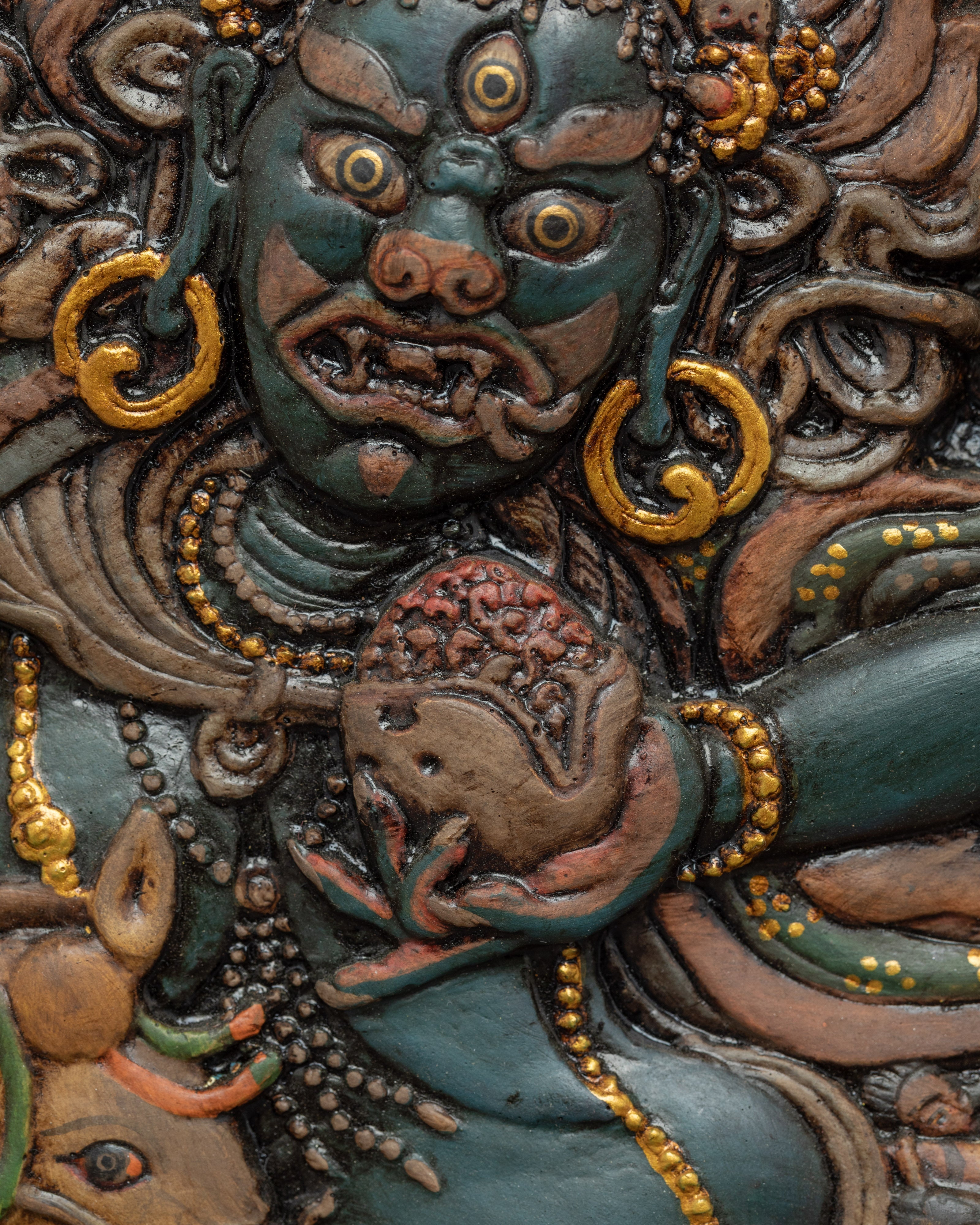 Palden Lhamo Thangka | Hand-Crafted Buddhist Deity Thangka