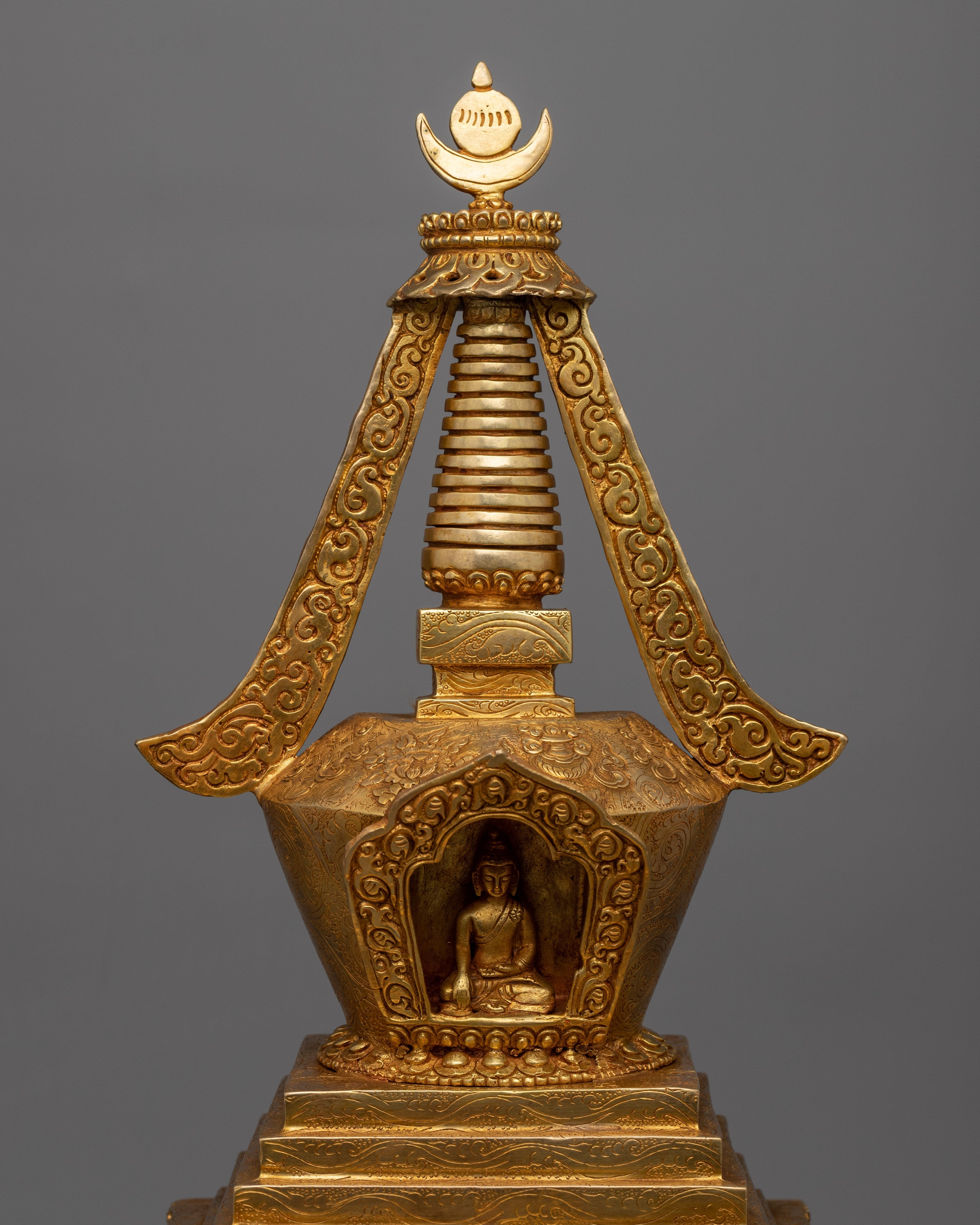 Copper Body Stupa | Buddhist Art