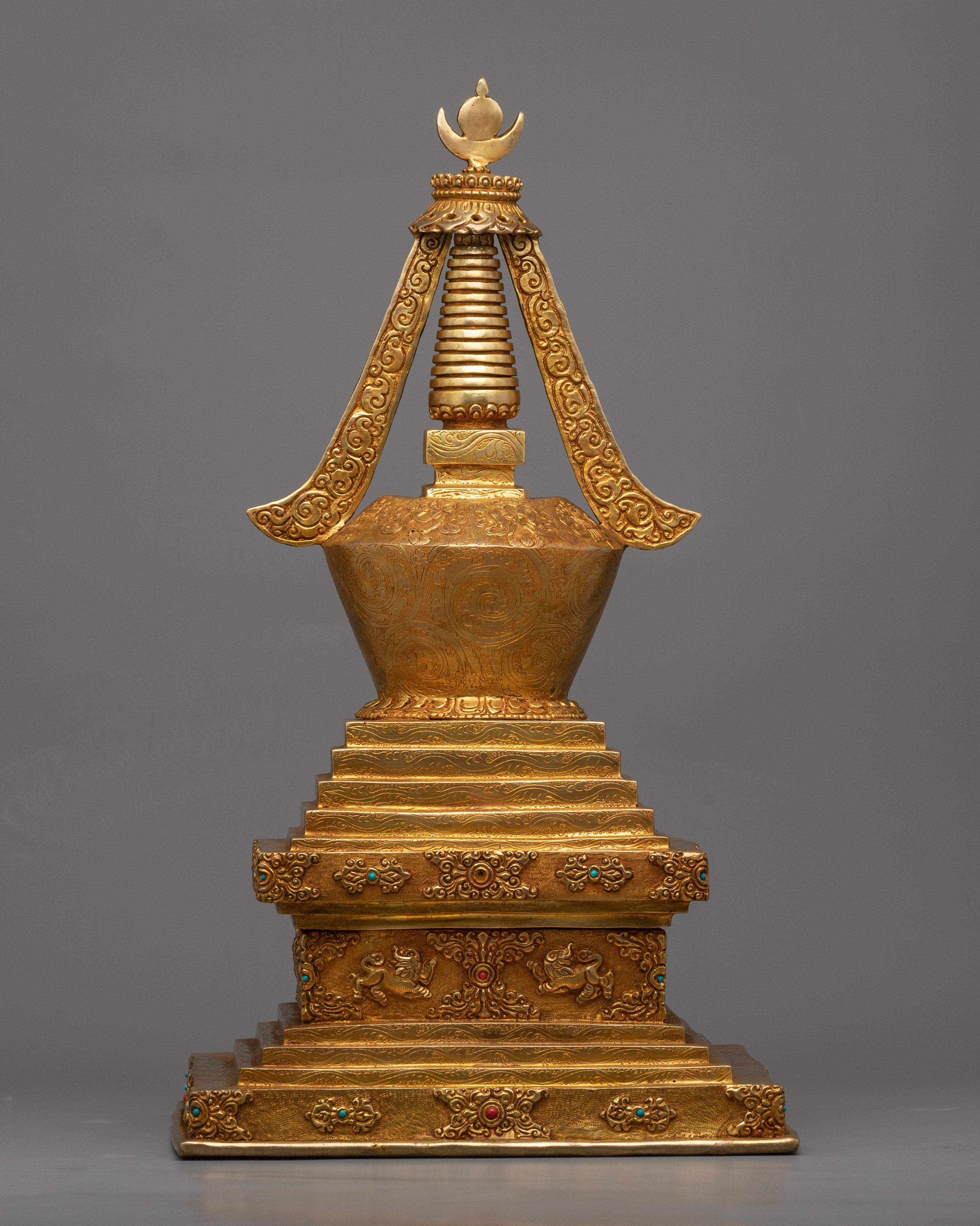 Copper Body Stupa | Buddhist Art