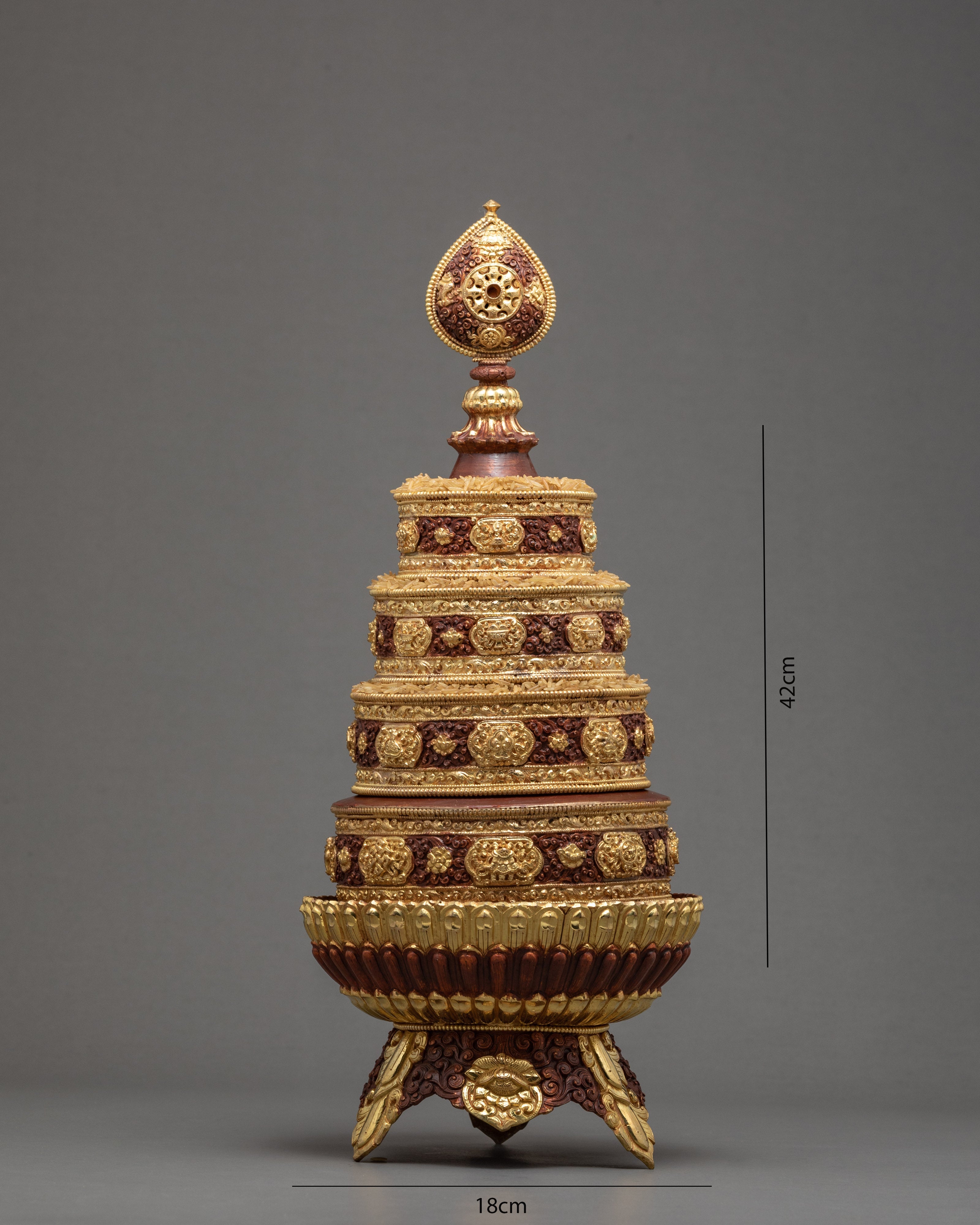 6" Mandala Rice Offering for Buddhist Rituals | Zen Room Decor | Beautiful Mandala Set