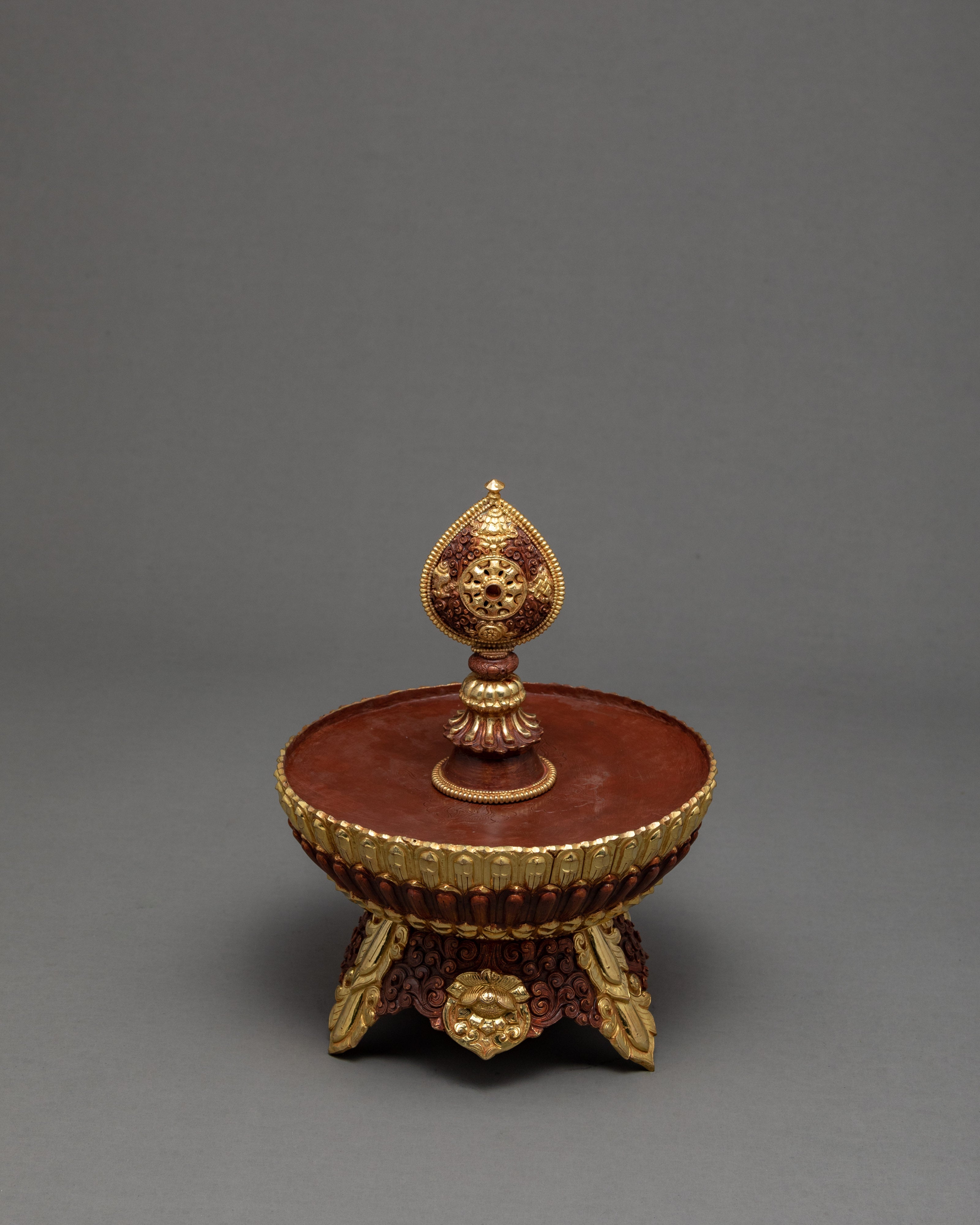 6" Mandala Rice Offering for Buddhist Rituals | Zen Room Decor | Beautiful Mandala Set