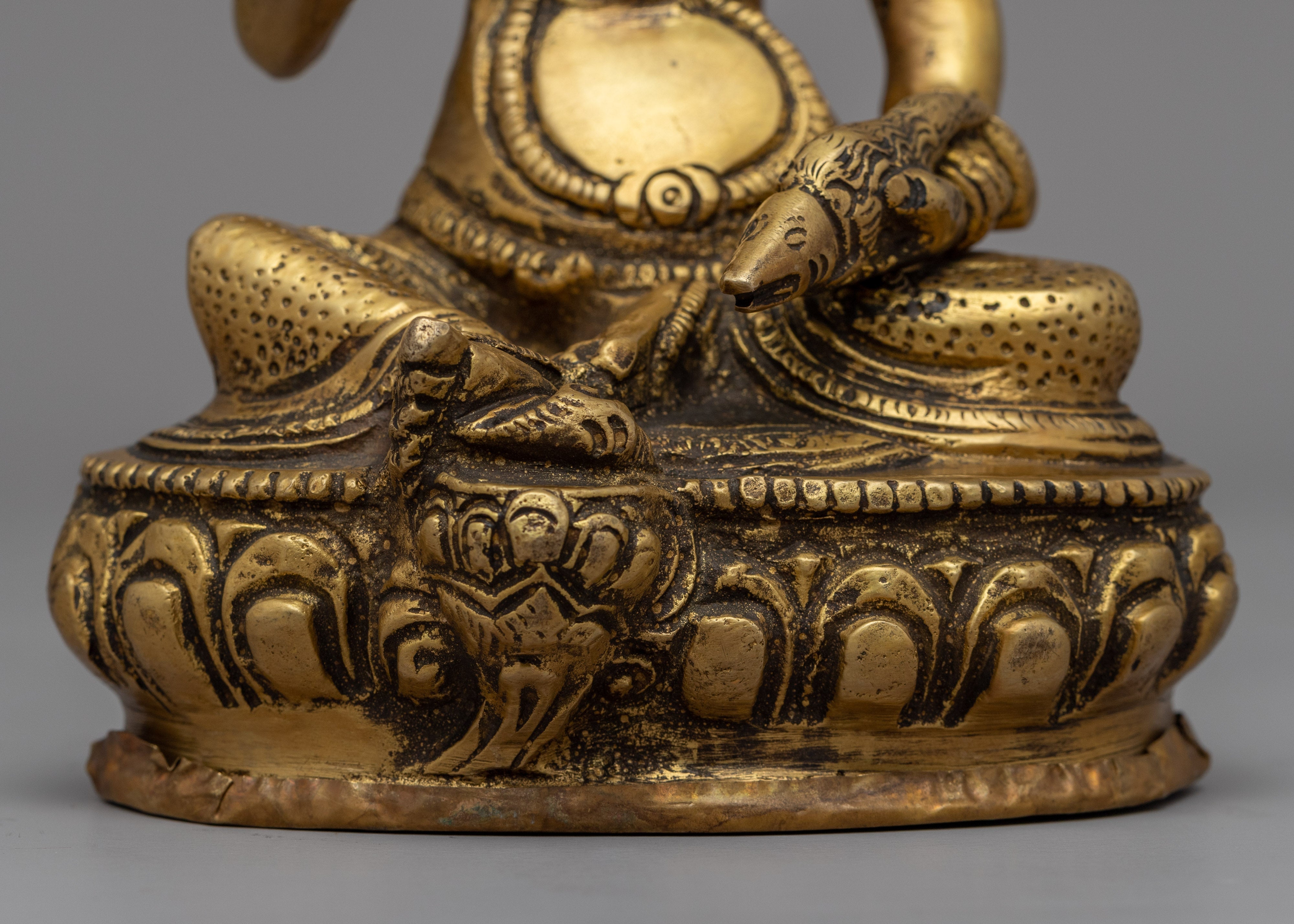 Indoor Dzambhala Sculpture | Buddhist Wealth Deity