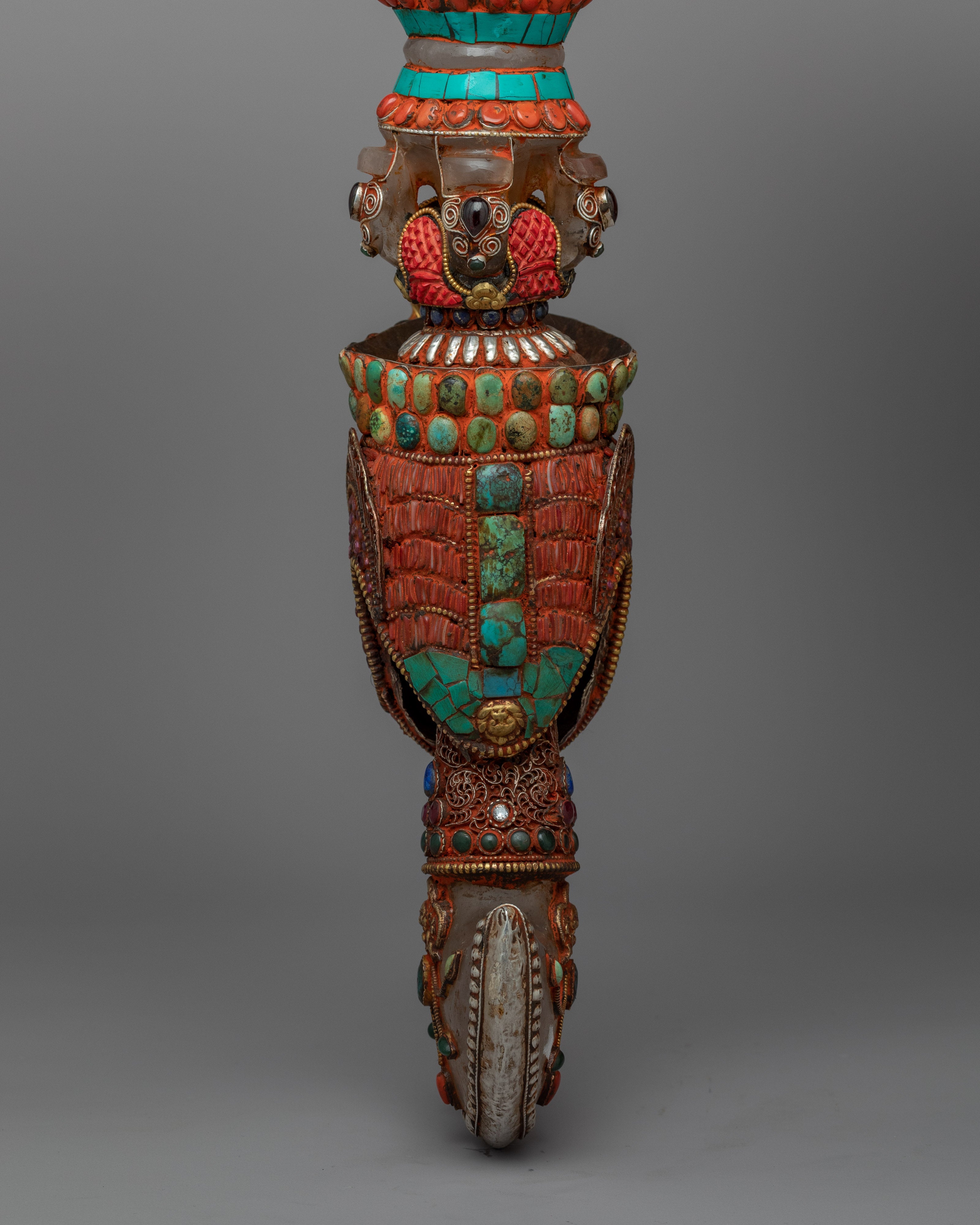 Buddhist Kartika Knife | Silver Body Kartika