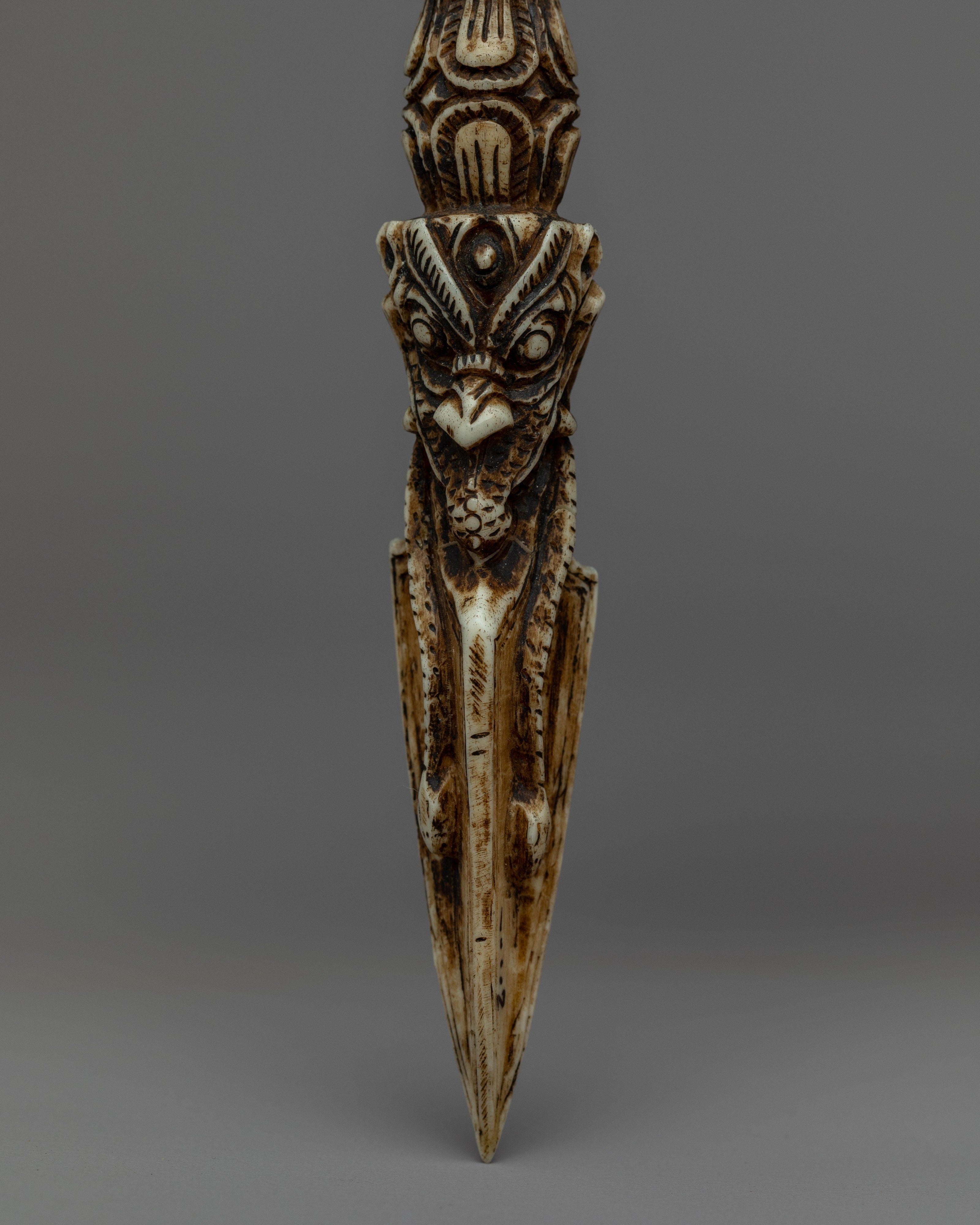 Small Bone Phurba | Tibetan Dagger