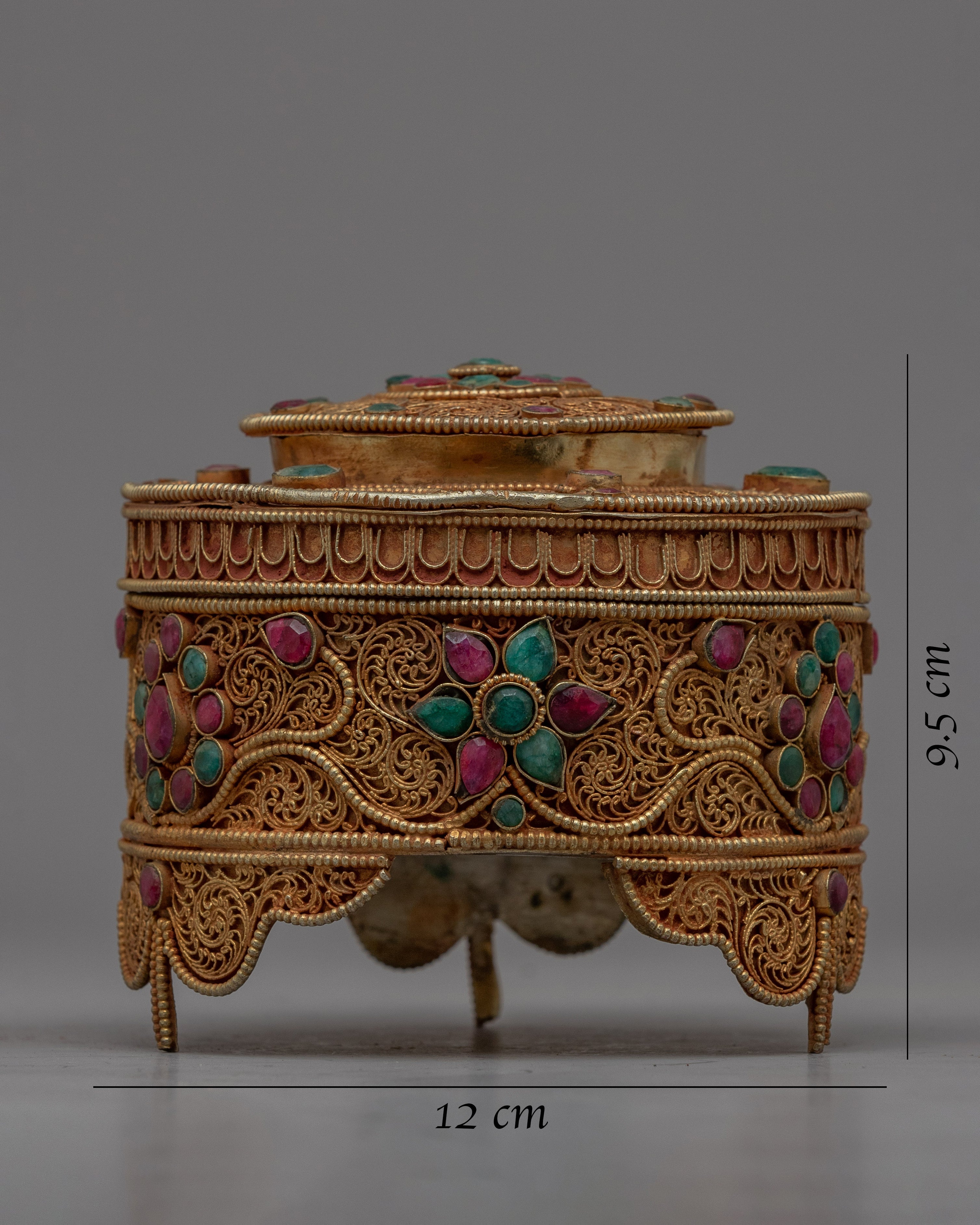 The Treasure Box | 24K Gold Plated Box