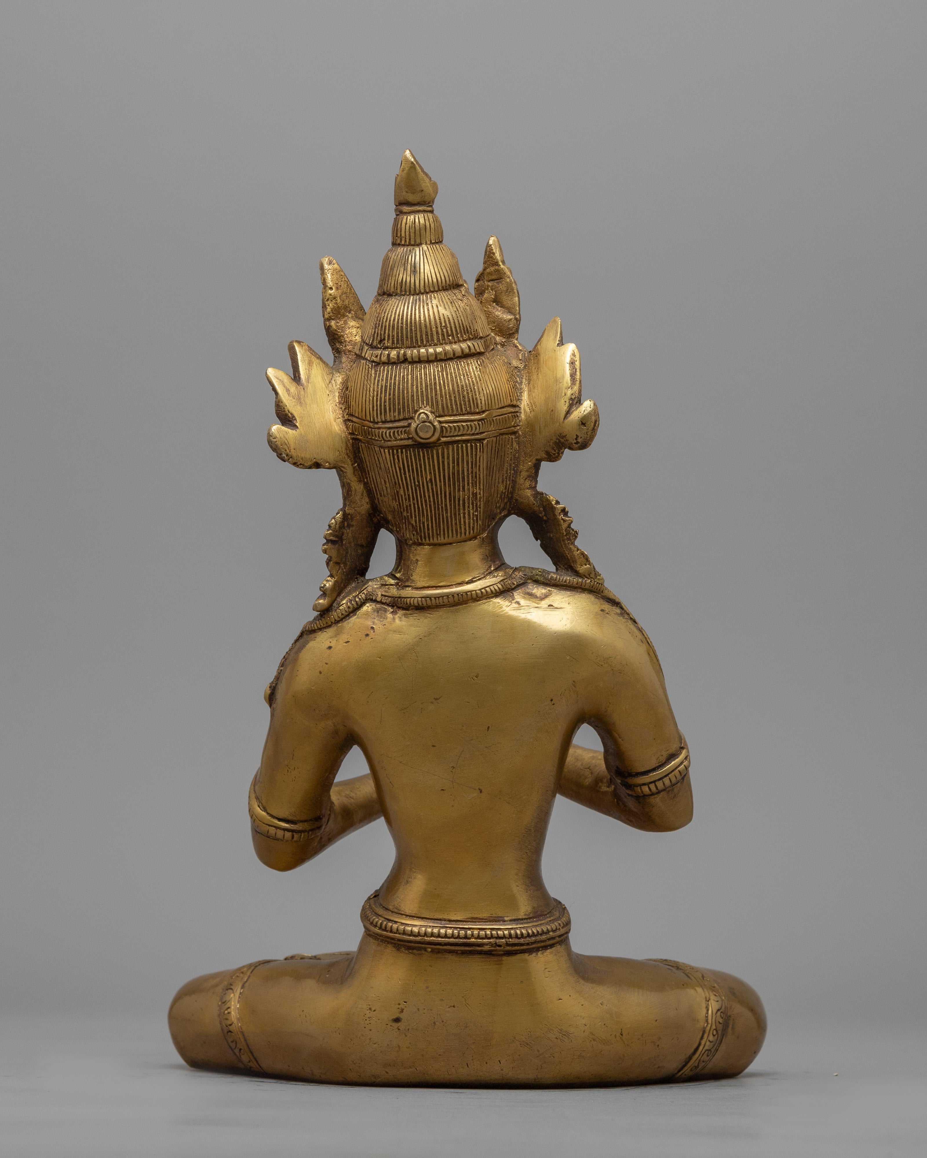 Himalayan Bodhisattva Statue | Brass Body Buddhist Art