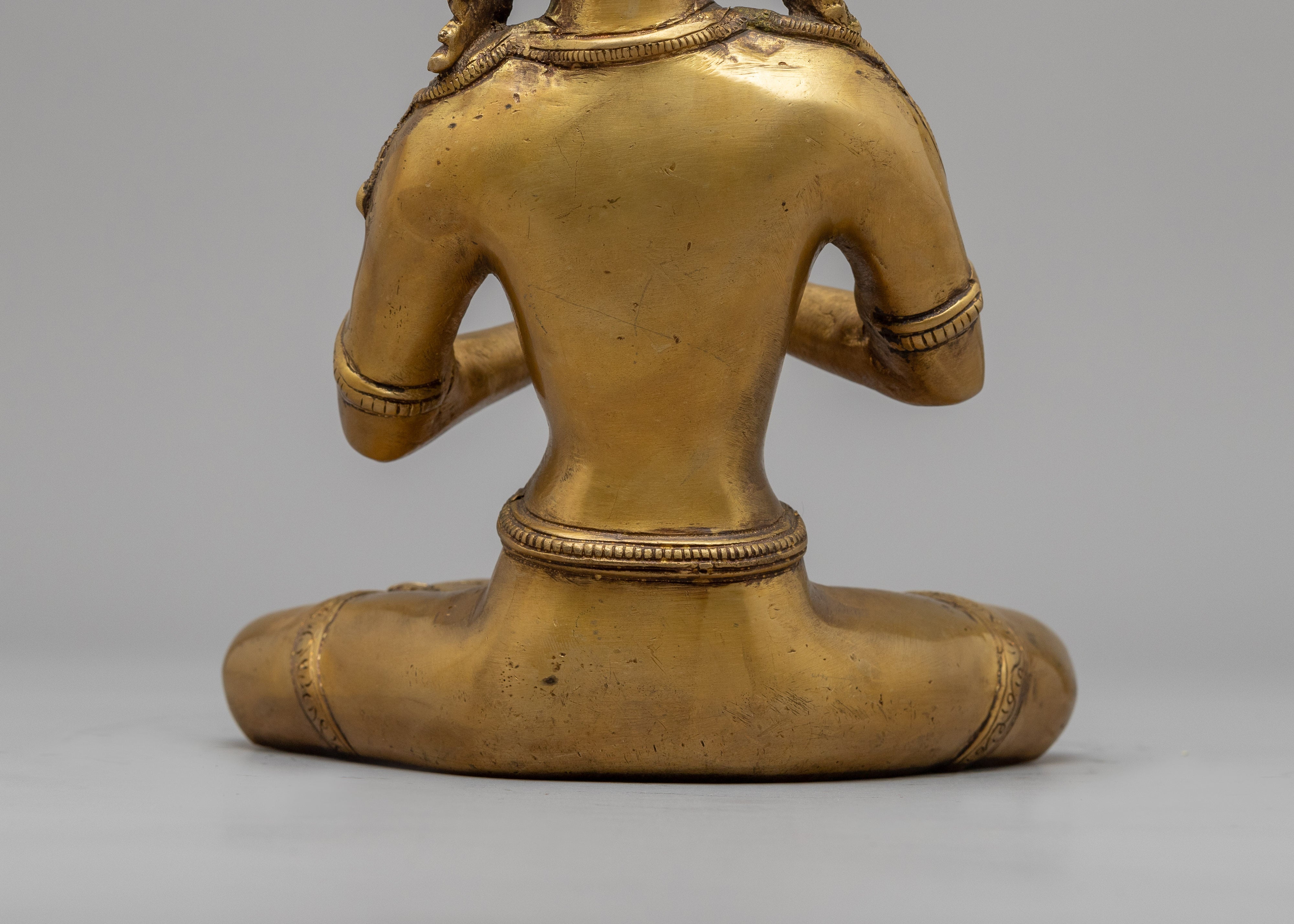 Himalayan Bodhisattva Statue | Brass Body Buddhist Art