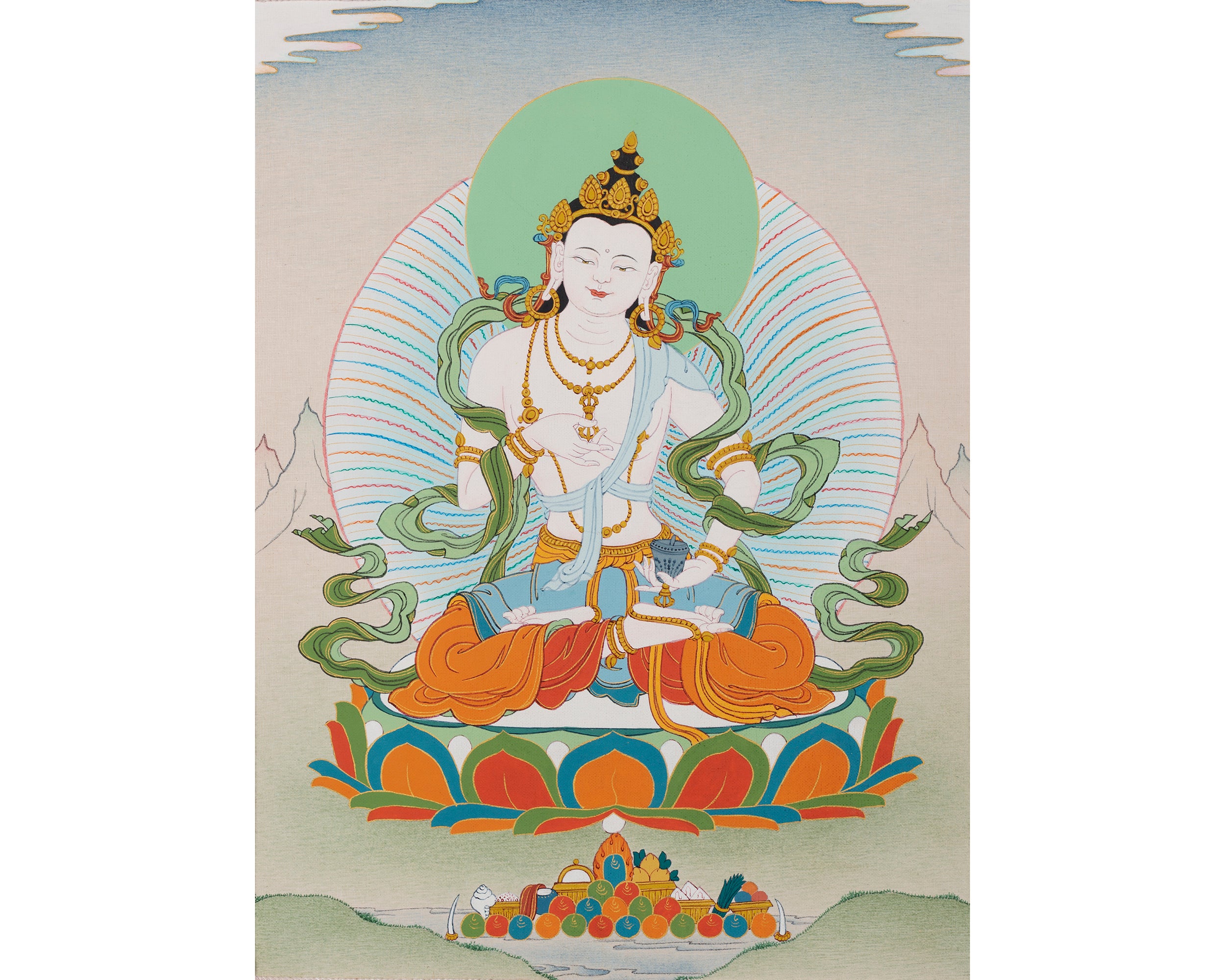 vajrasattva thangka