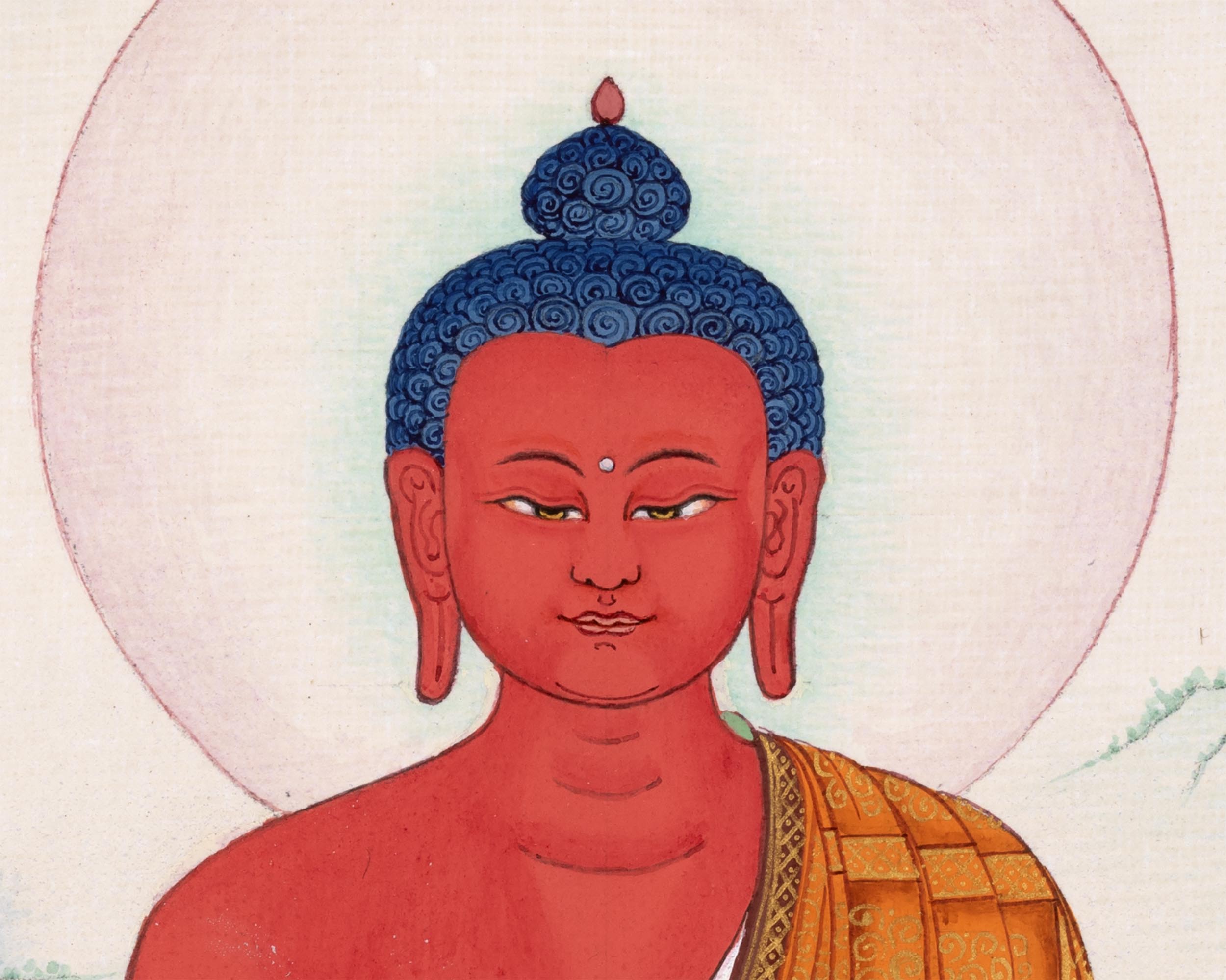 Amitabha Buddha Thangka | Tibetan Buddhist Art