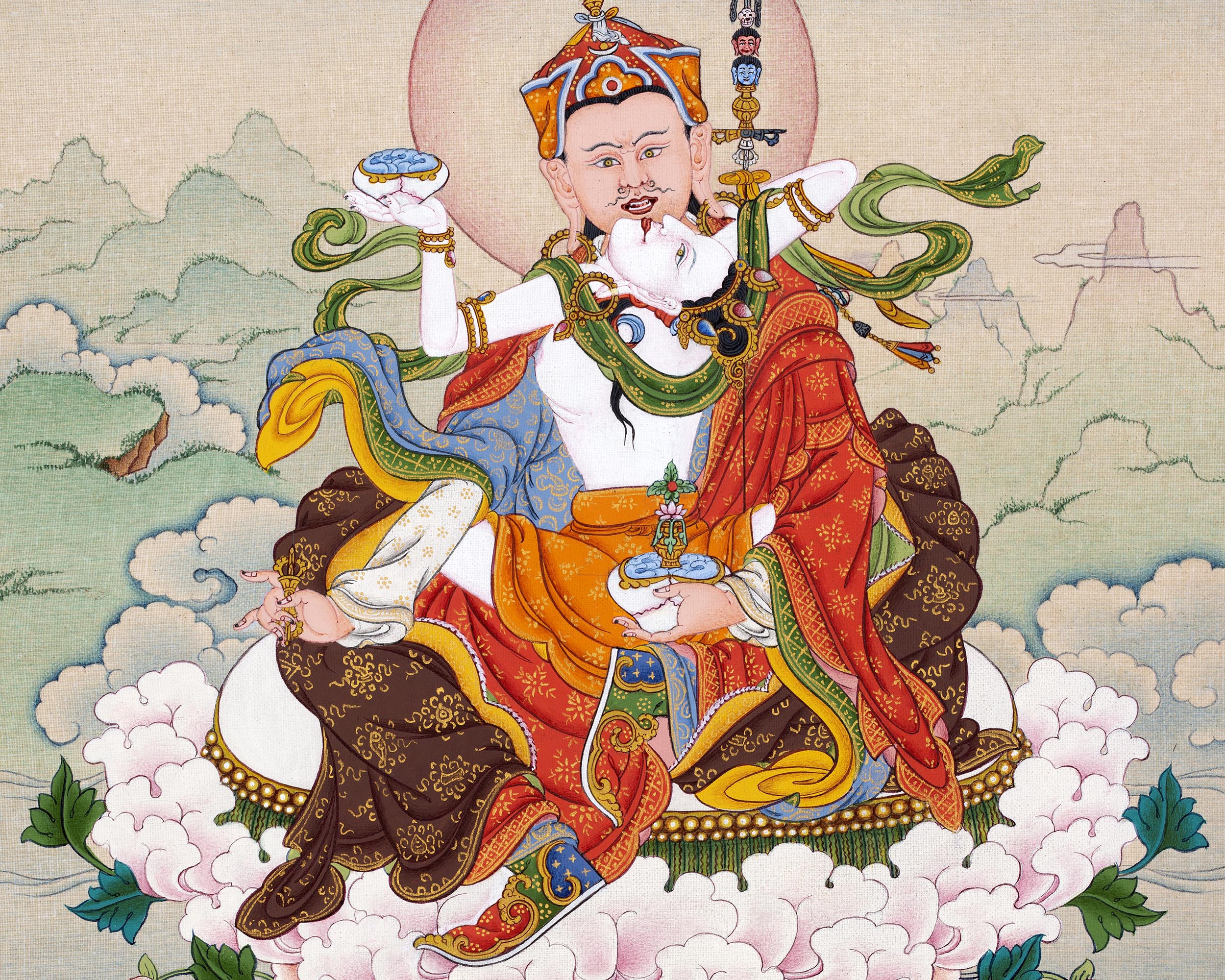 Guru Rinpoche Thangka