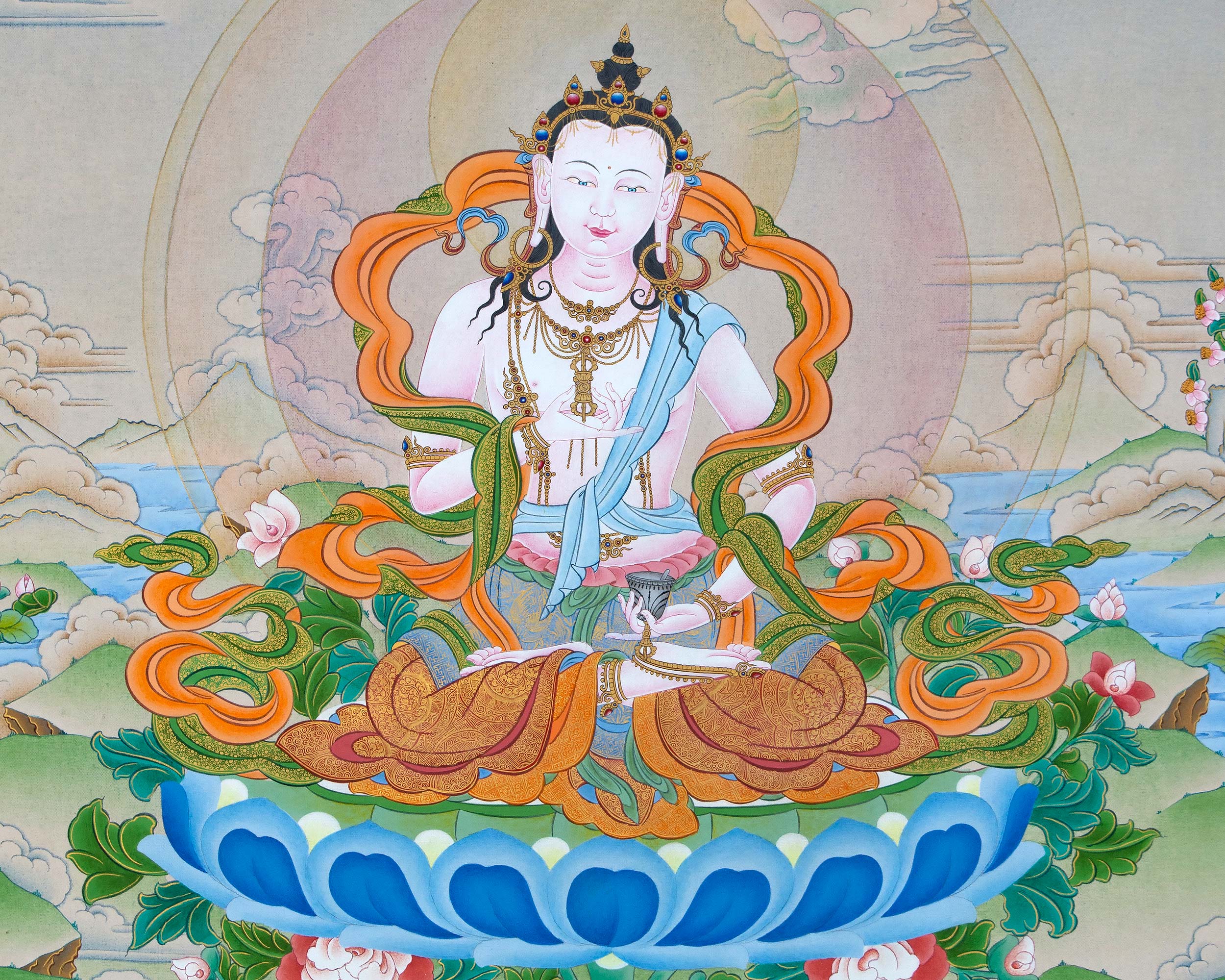 vajrasattava thangka