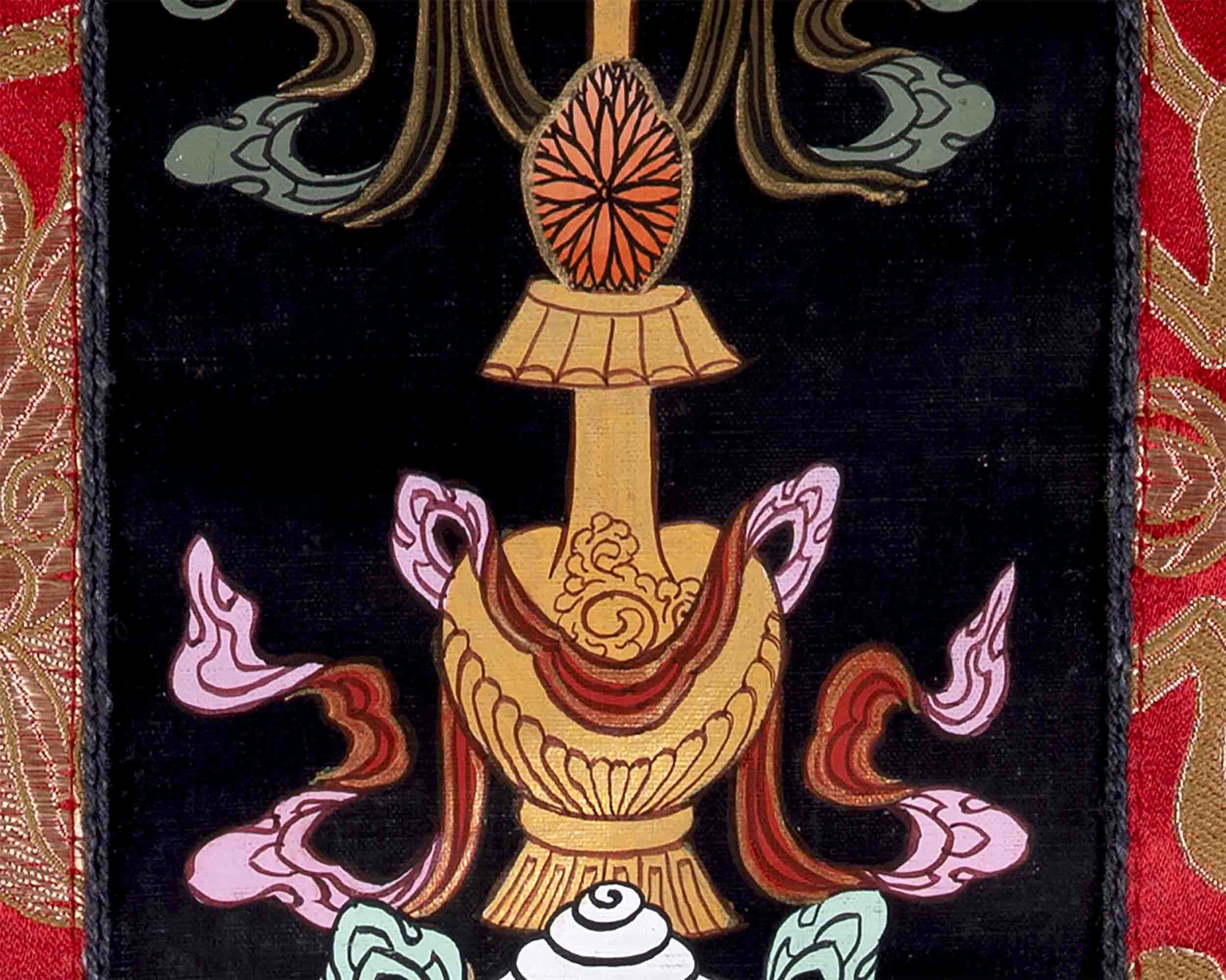 Kalachakra Mantra Thangka | Wall Hanging