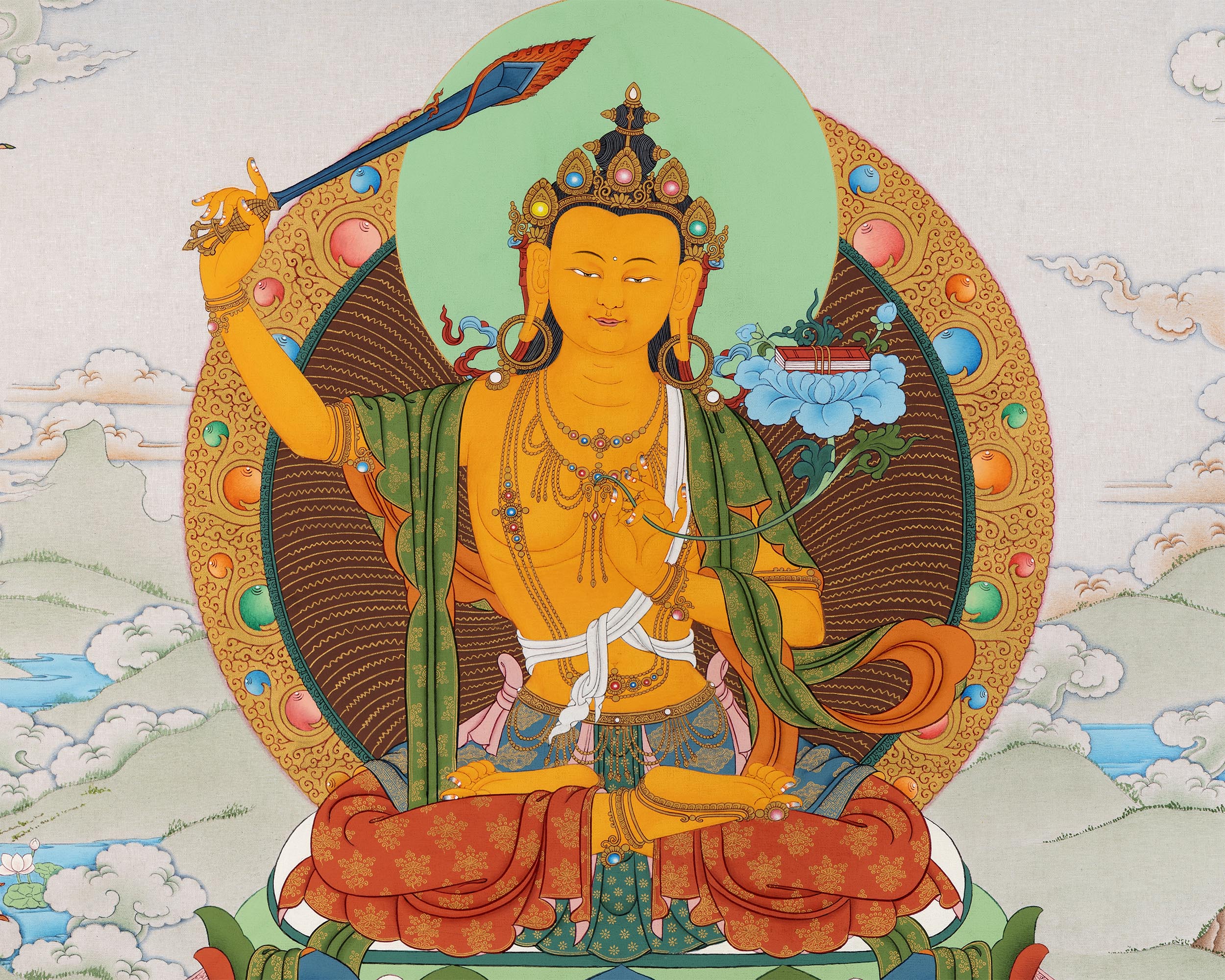 Manjushree Thangka