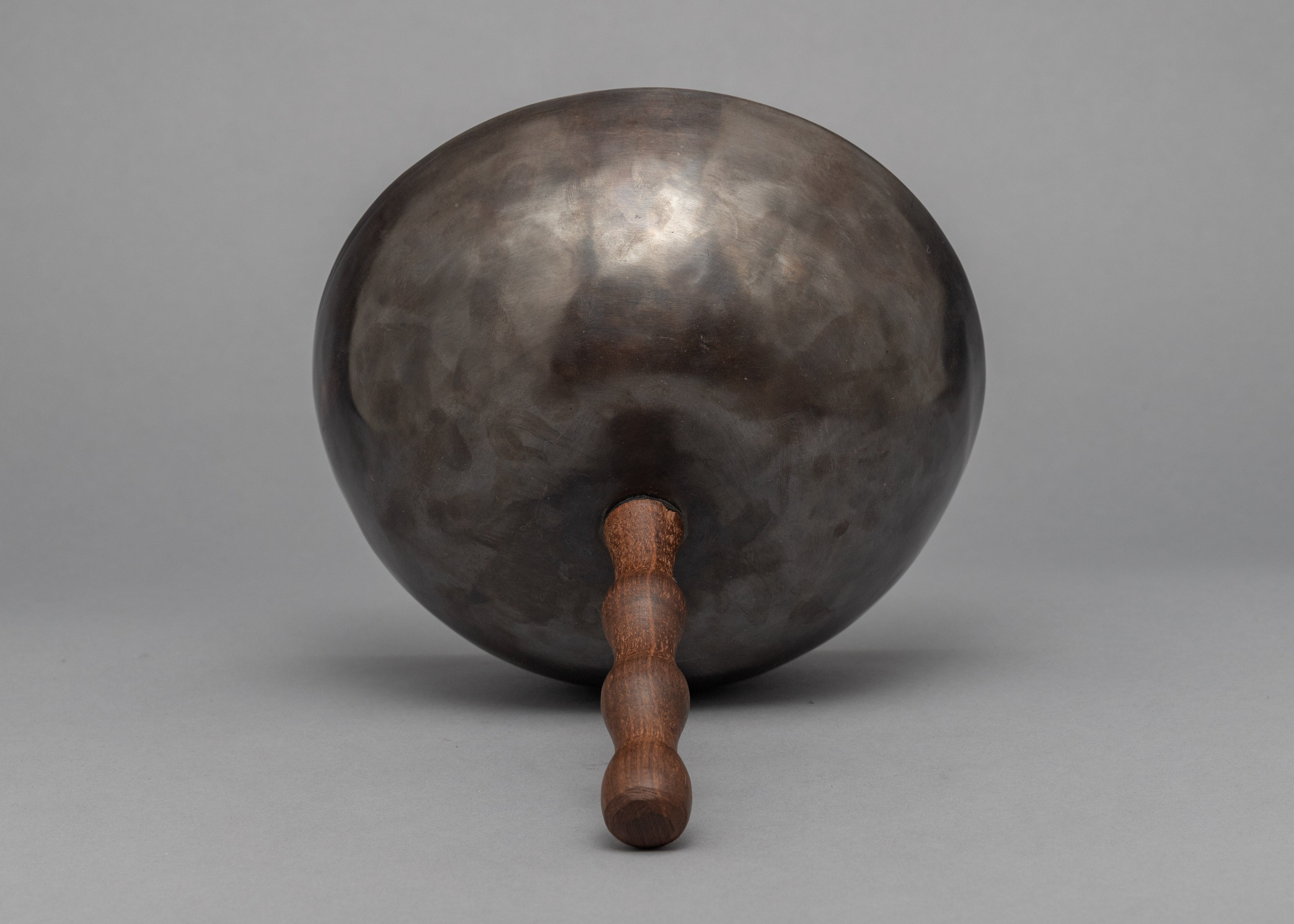 Throat Chakra Singing Bowl | Wooden Handle Bowl