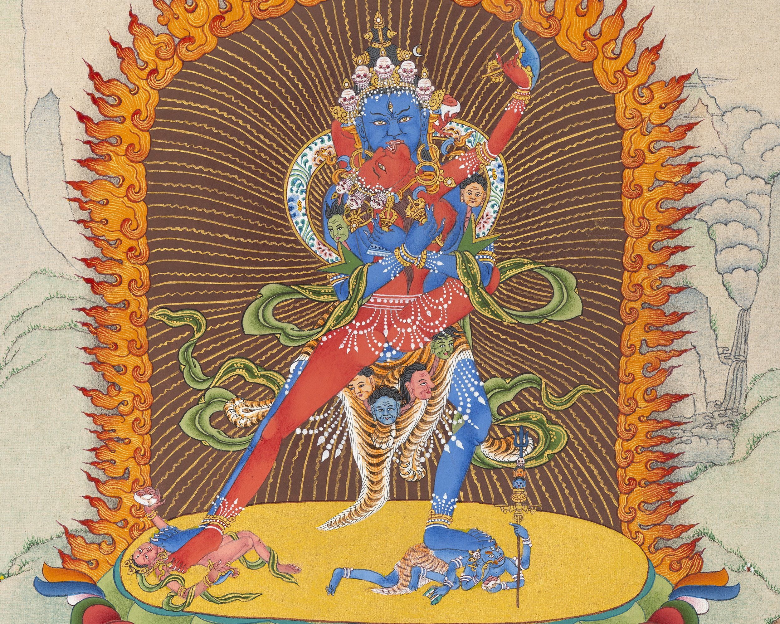 chakrasambhara thangka