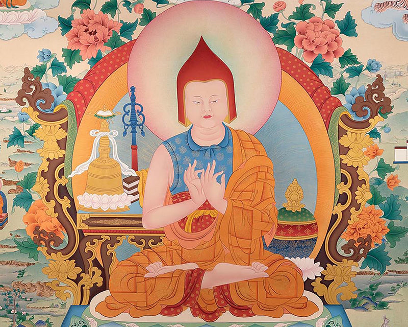 Guru Rinpoche in Pandita Form