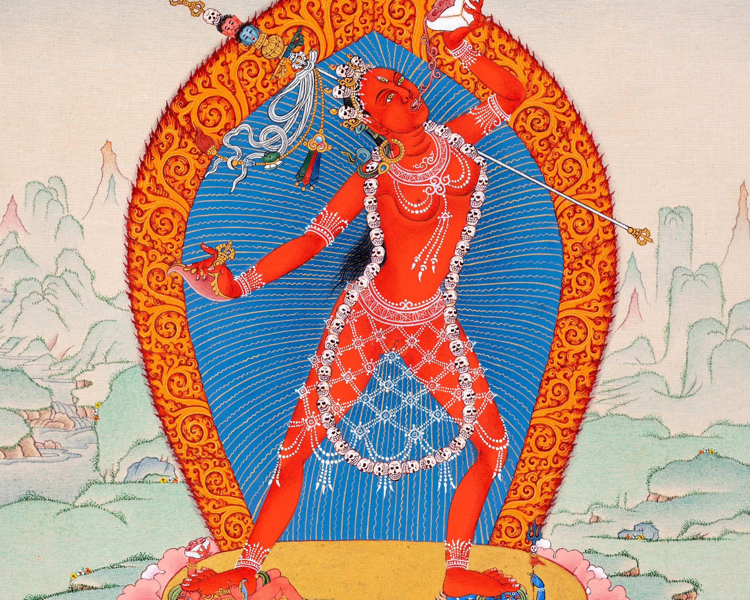 vajrayogini thangka