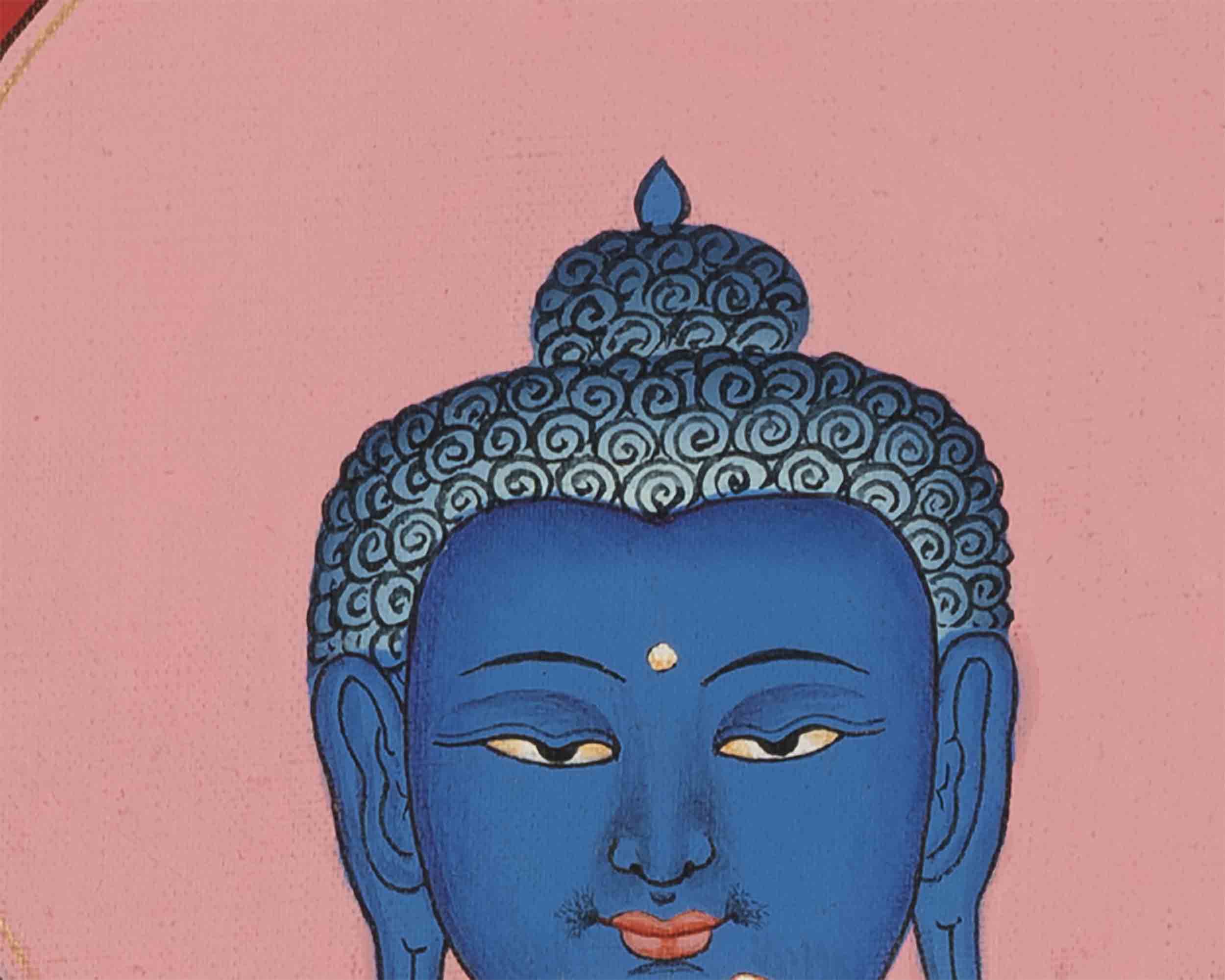 Yab Yum Buddha Shakti Thangka | Original Hand PaintedThangka