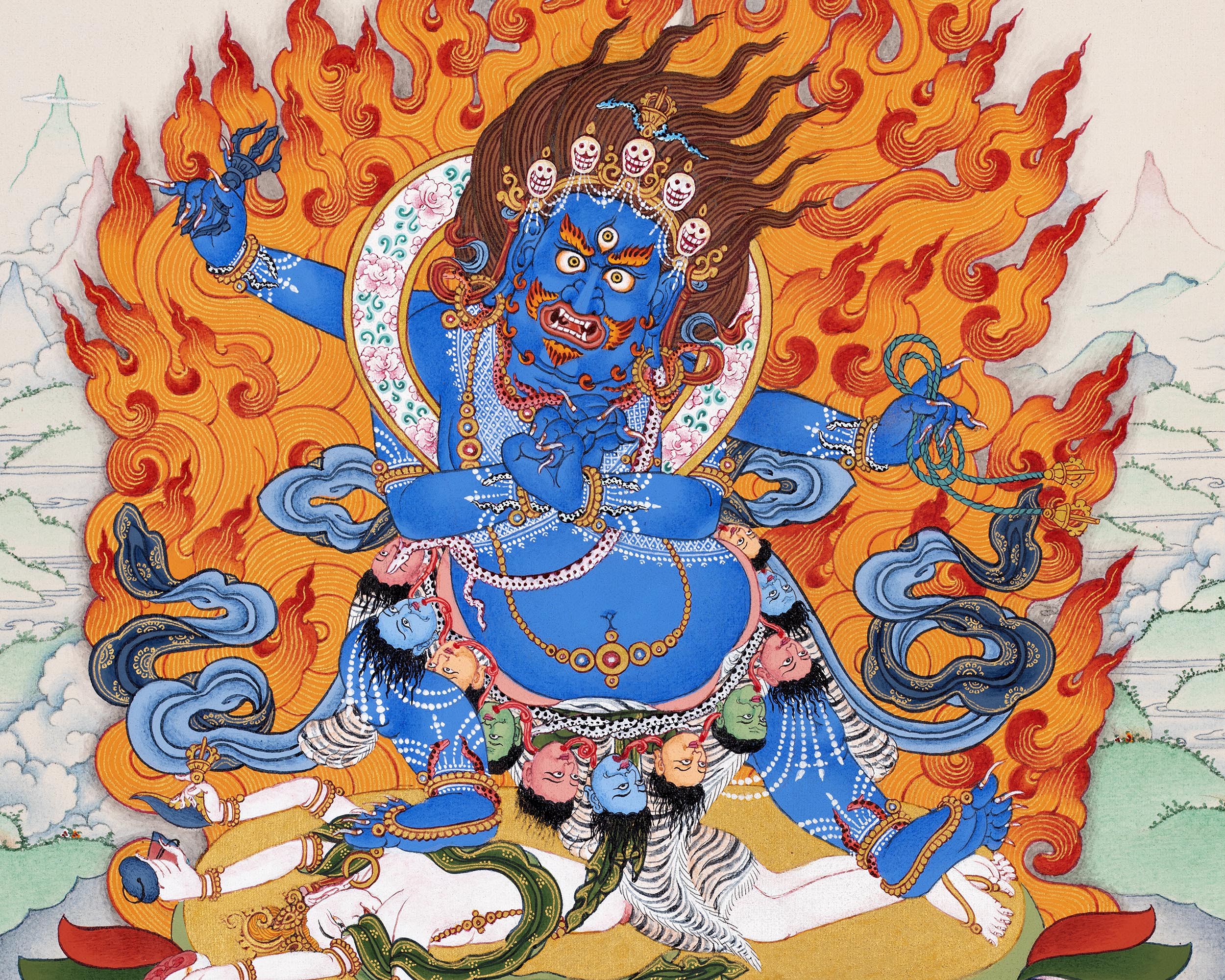 Vajrapani Thangka