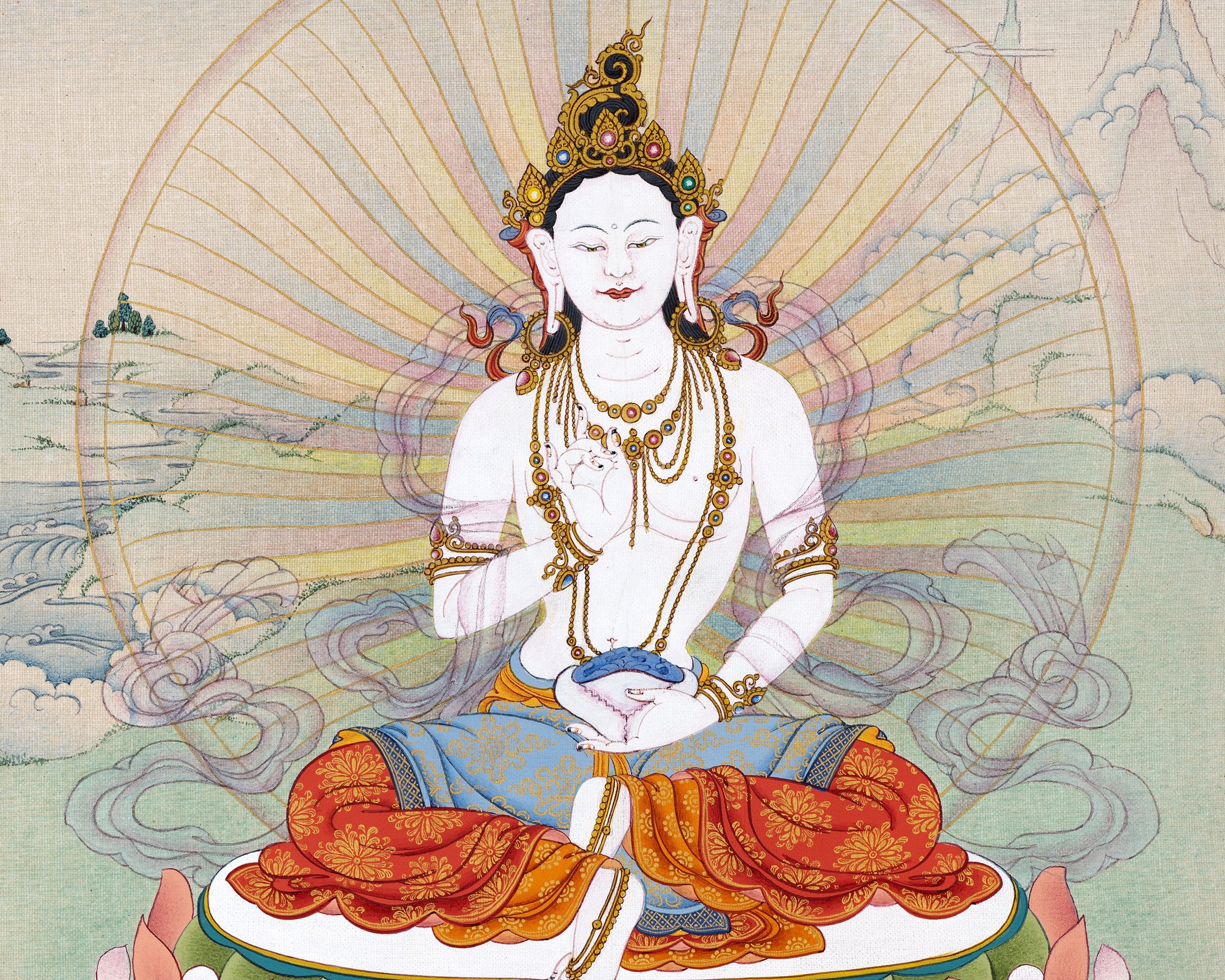 Yeshe Tsogyal Thangka