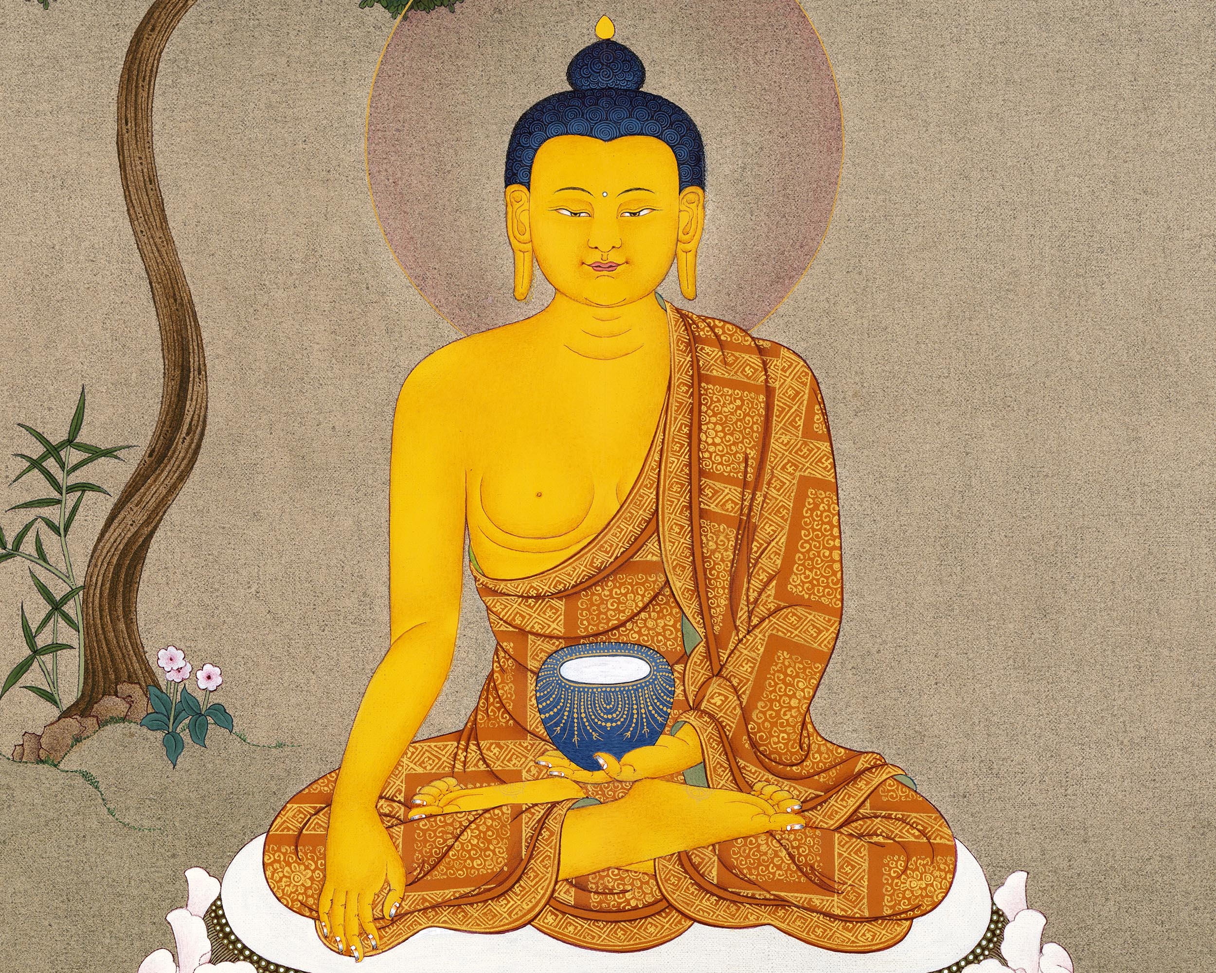 Buddha Shakyamuni Thangka
