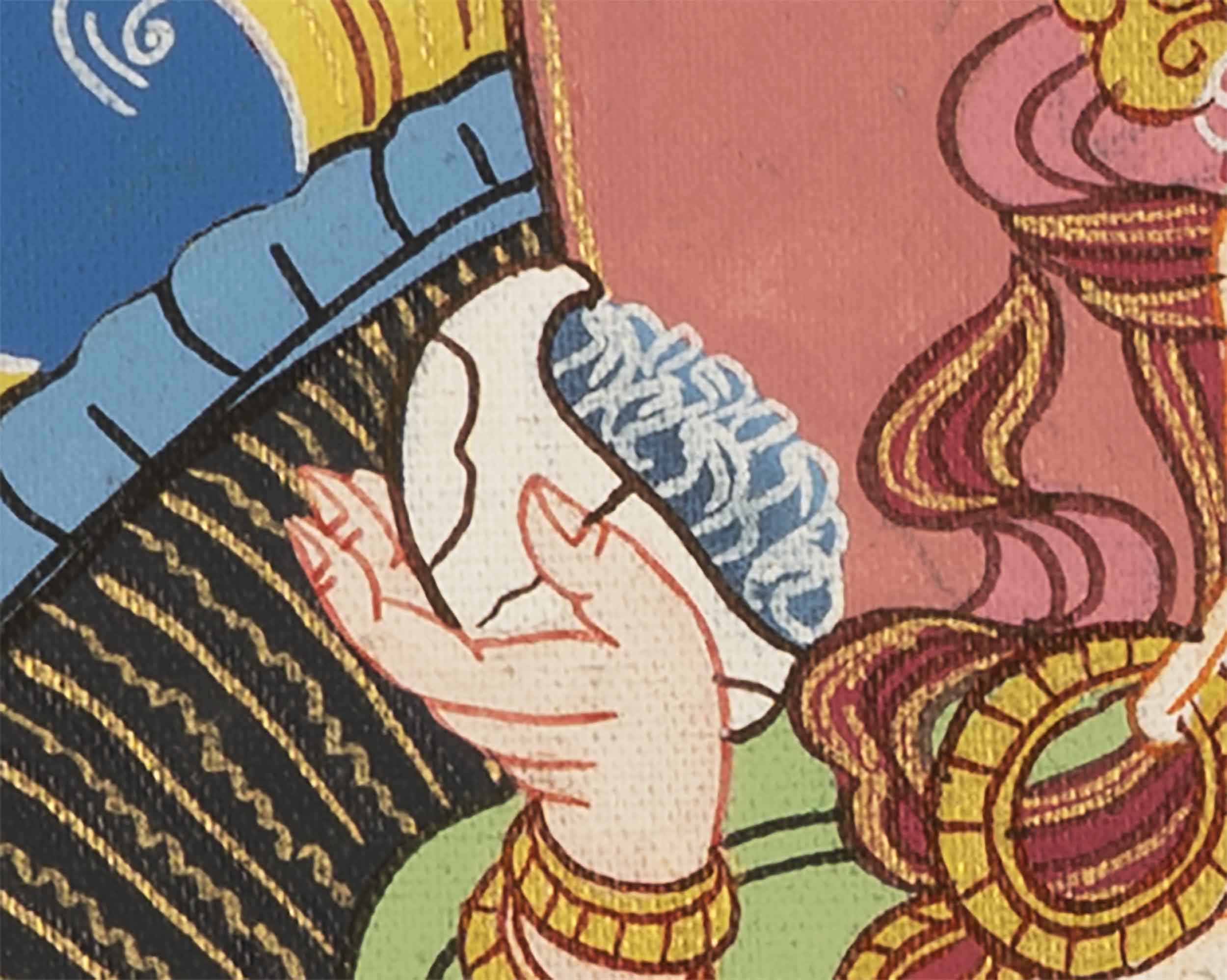 Vajrasattva Yab Yum Thangka | Tibetan Thangka Painting