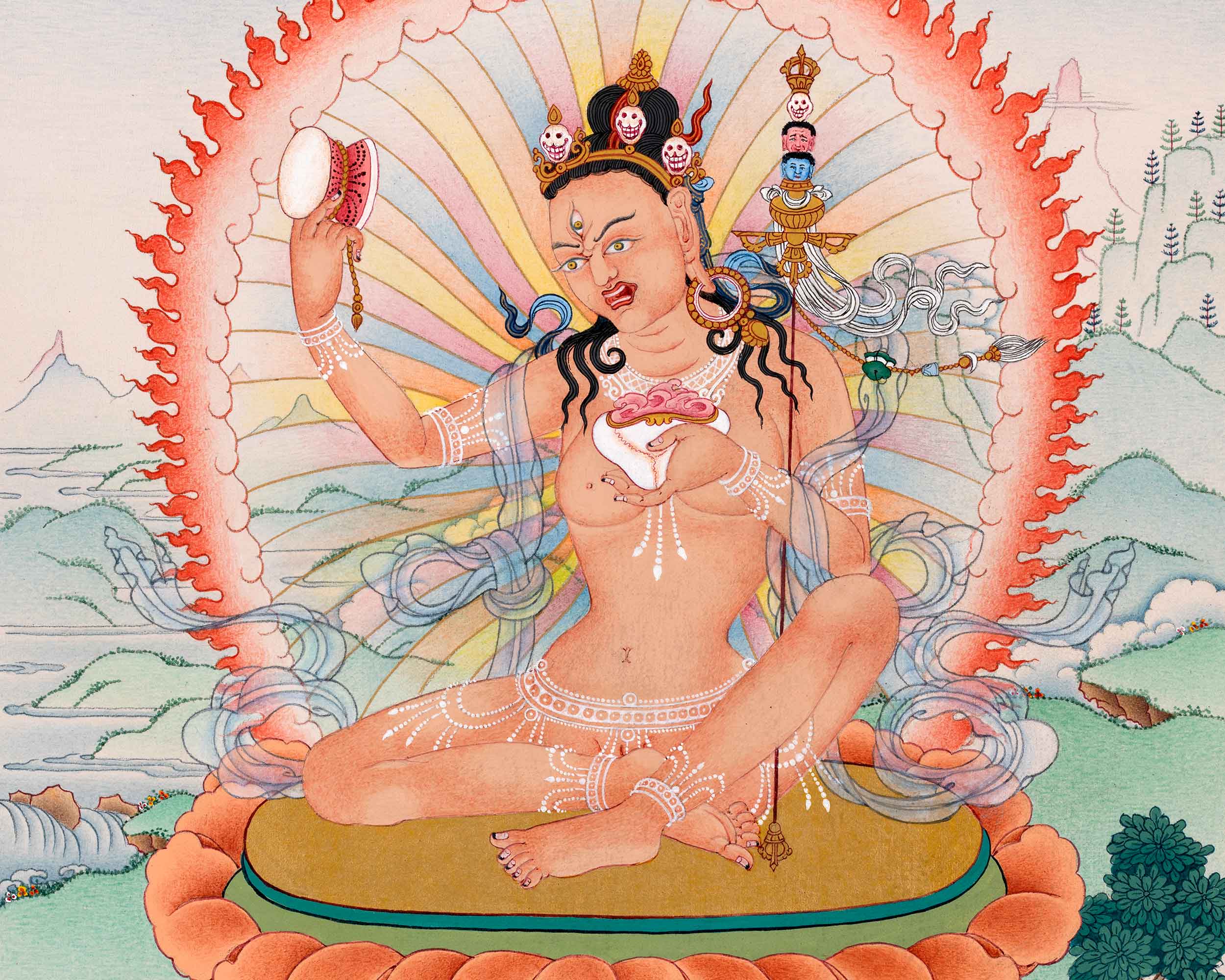 Niguma Thangka | Traditional Hand Painted Art