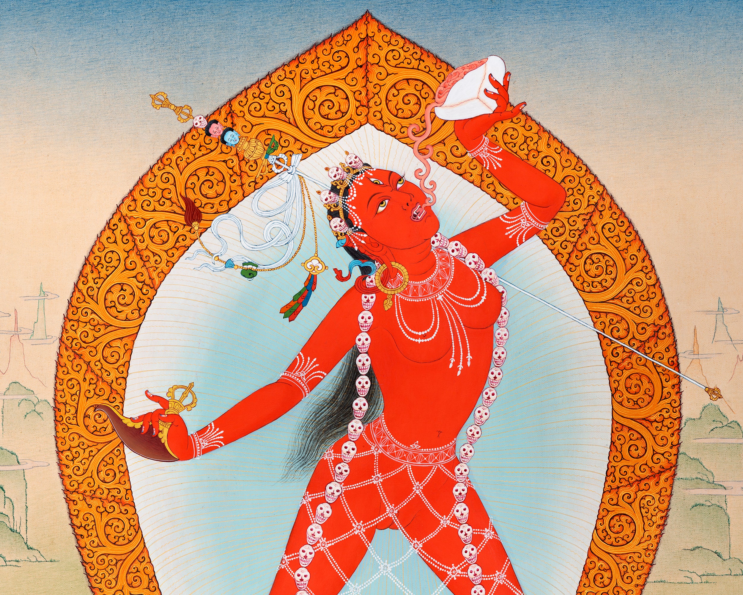 vajrayogini thangka