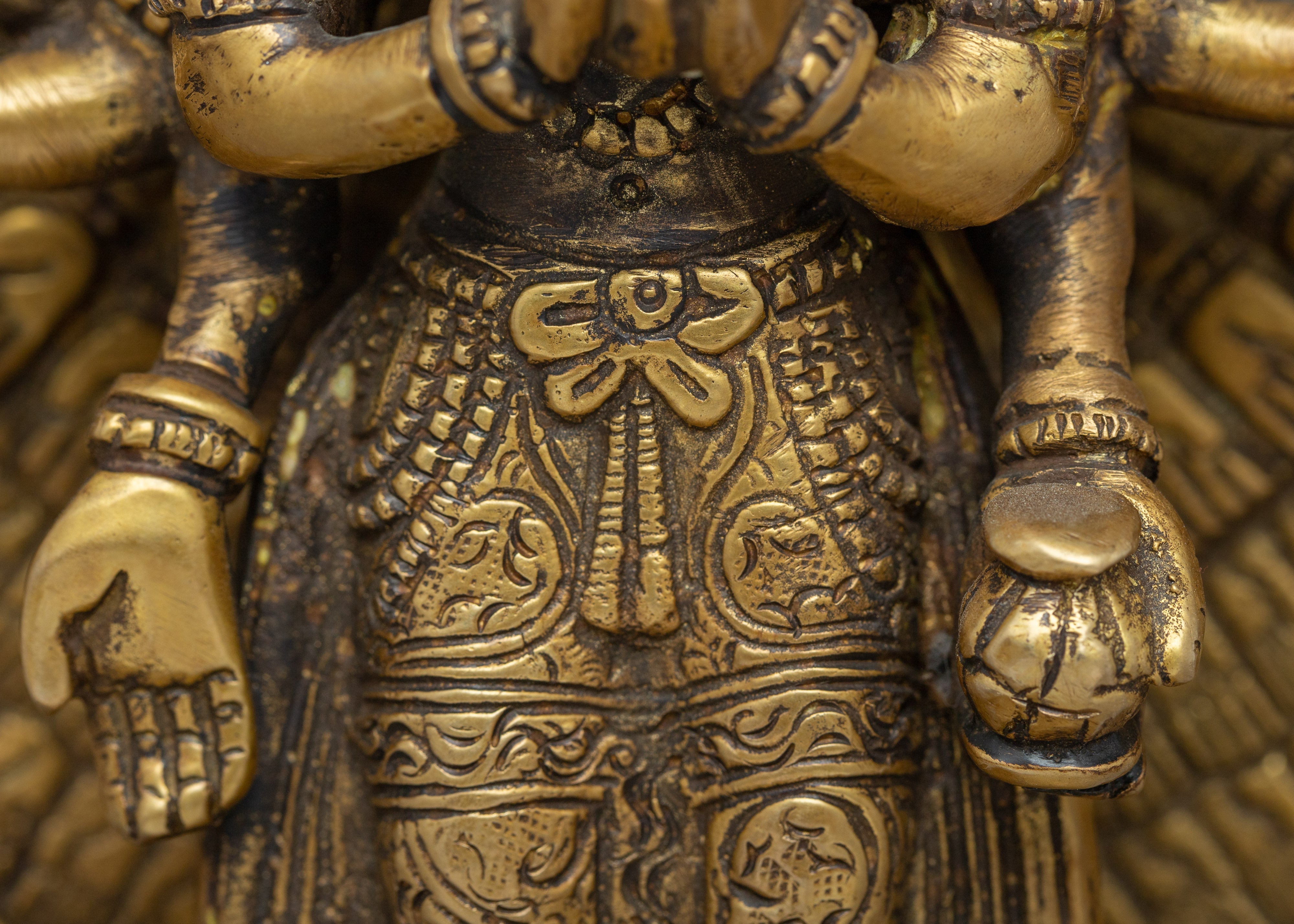 1000 Arms Avalokiteshvara Statue | Traditionally Hand Crafted Sculpture