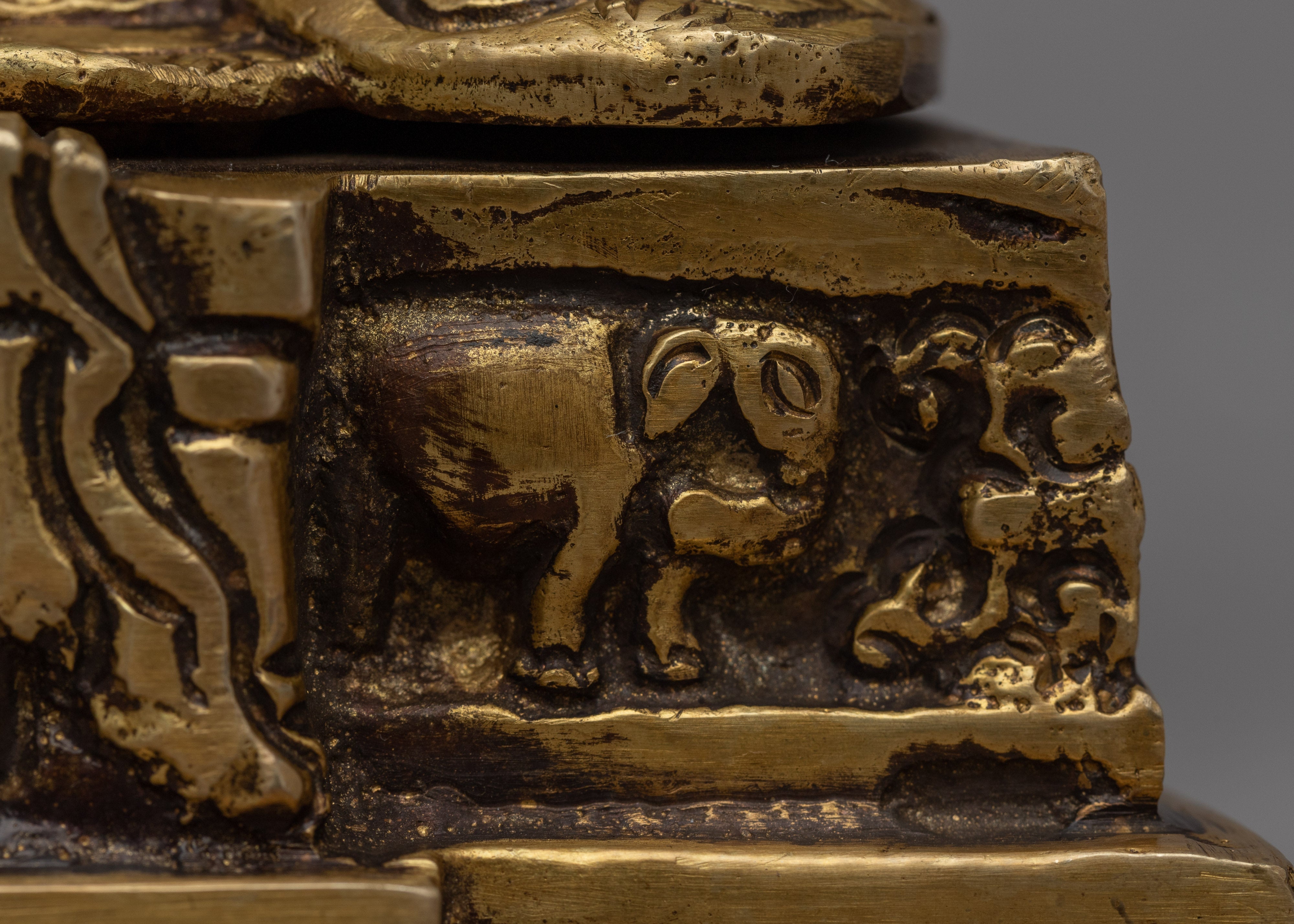 Shakyamuni Outdoor Buddha Statue | Traditional Himalayan Buddhist Artwork