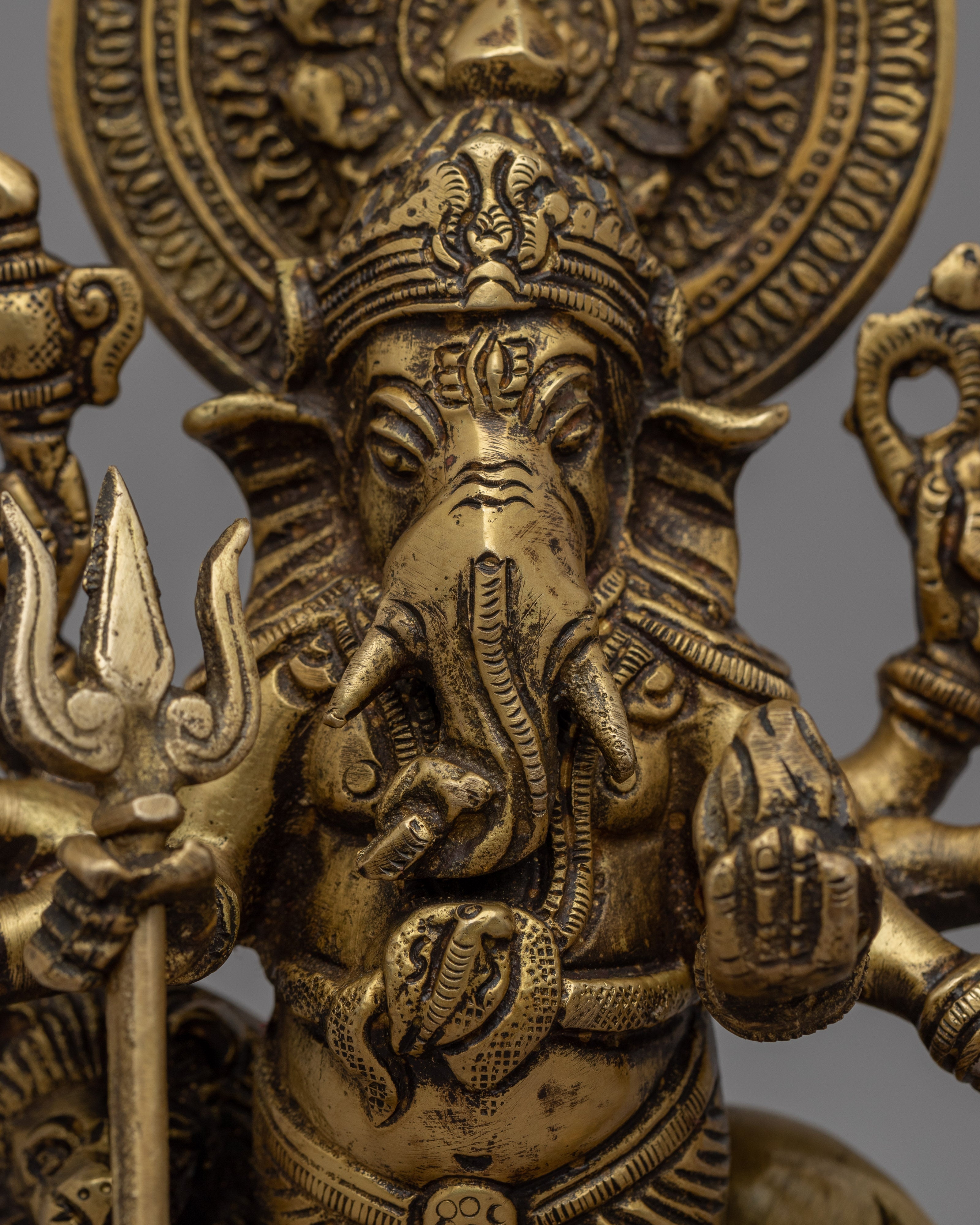 Vinayaka Statue | Traditional Buddhist Antique Finish Statue