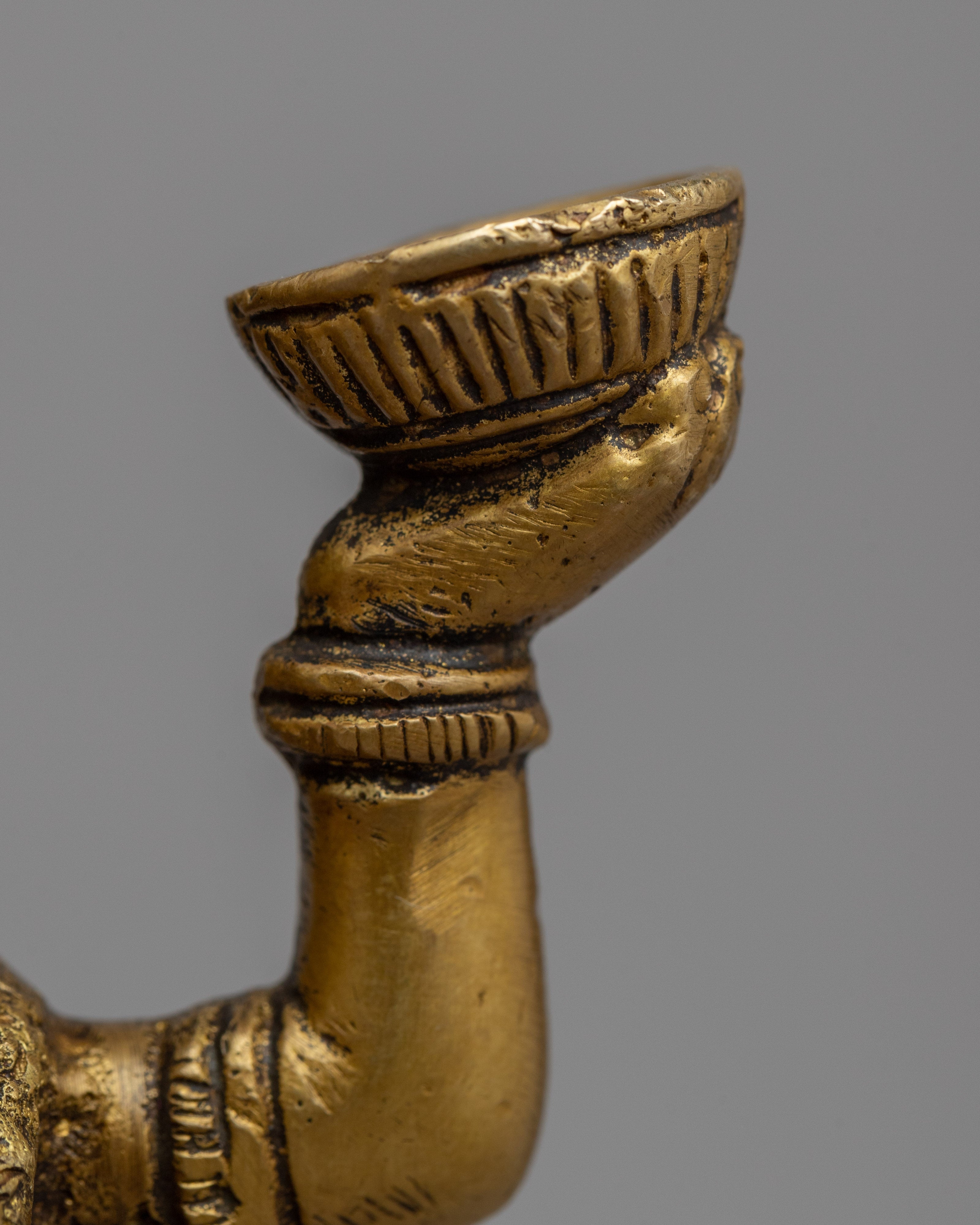 Wrath Full Kali Mata Statue | Traditional Tibetan Style Buddhist Sculpture