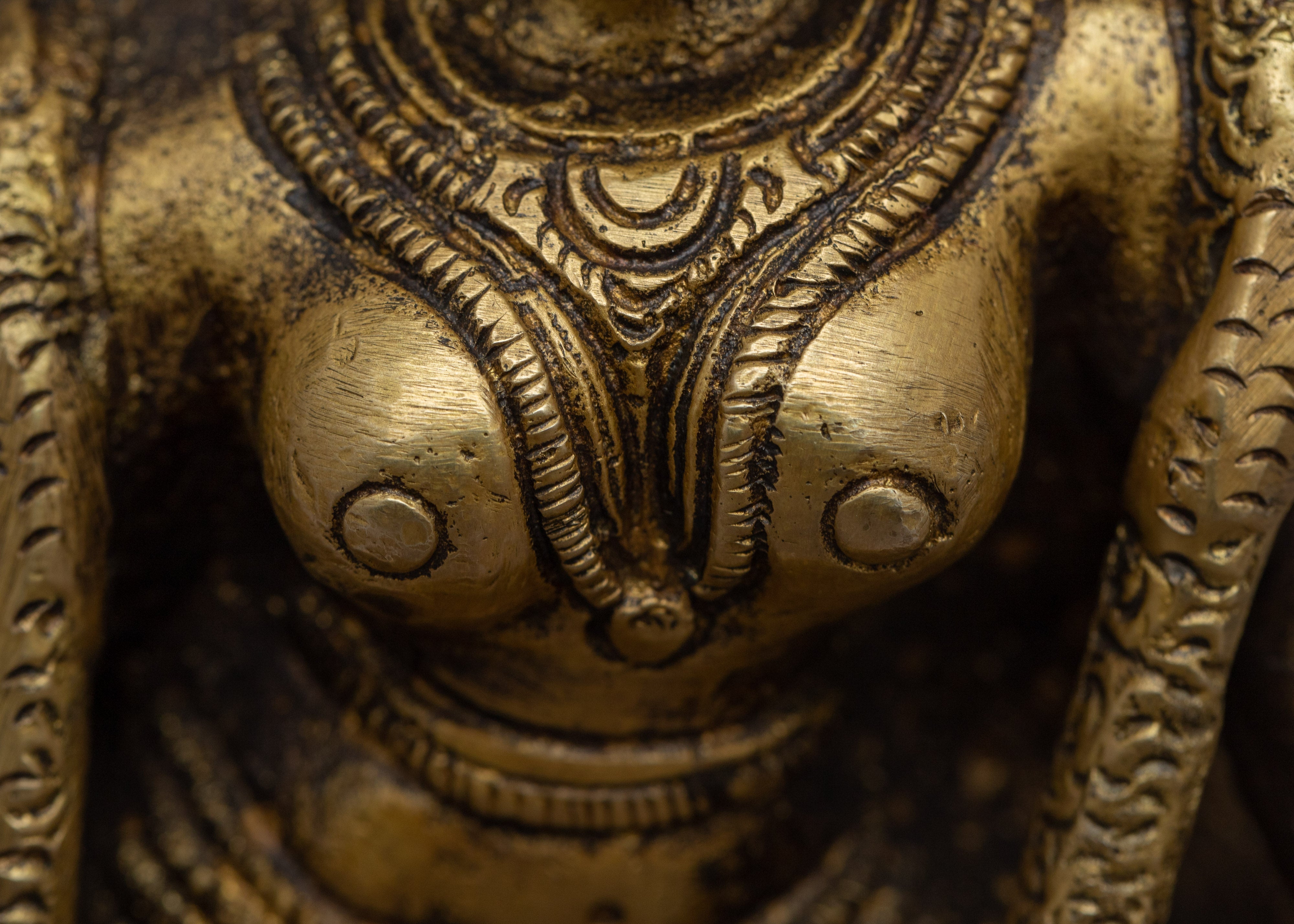 Wrath Full Kali Mata Statue | Traditional Tibetan Style Buddhist Sculpture