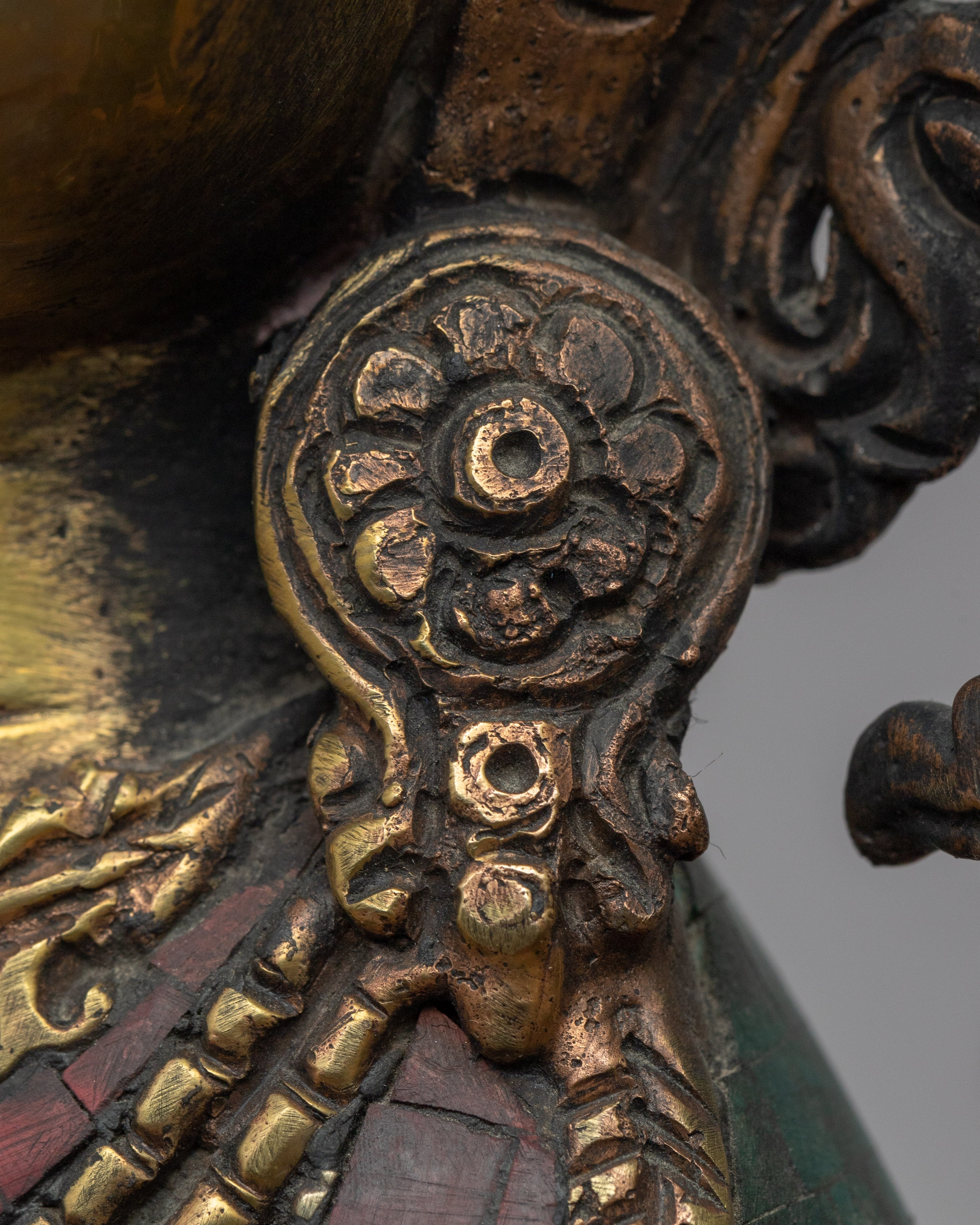 Manjushri Buddha Statue | Hand-Carved Bodhisattva Statue