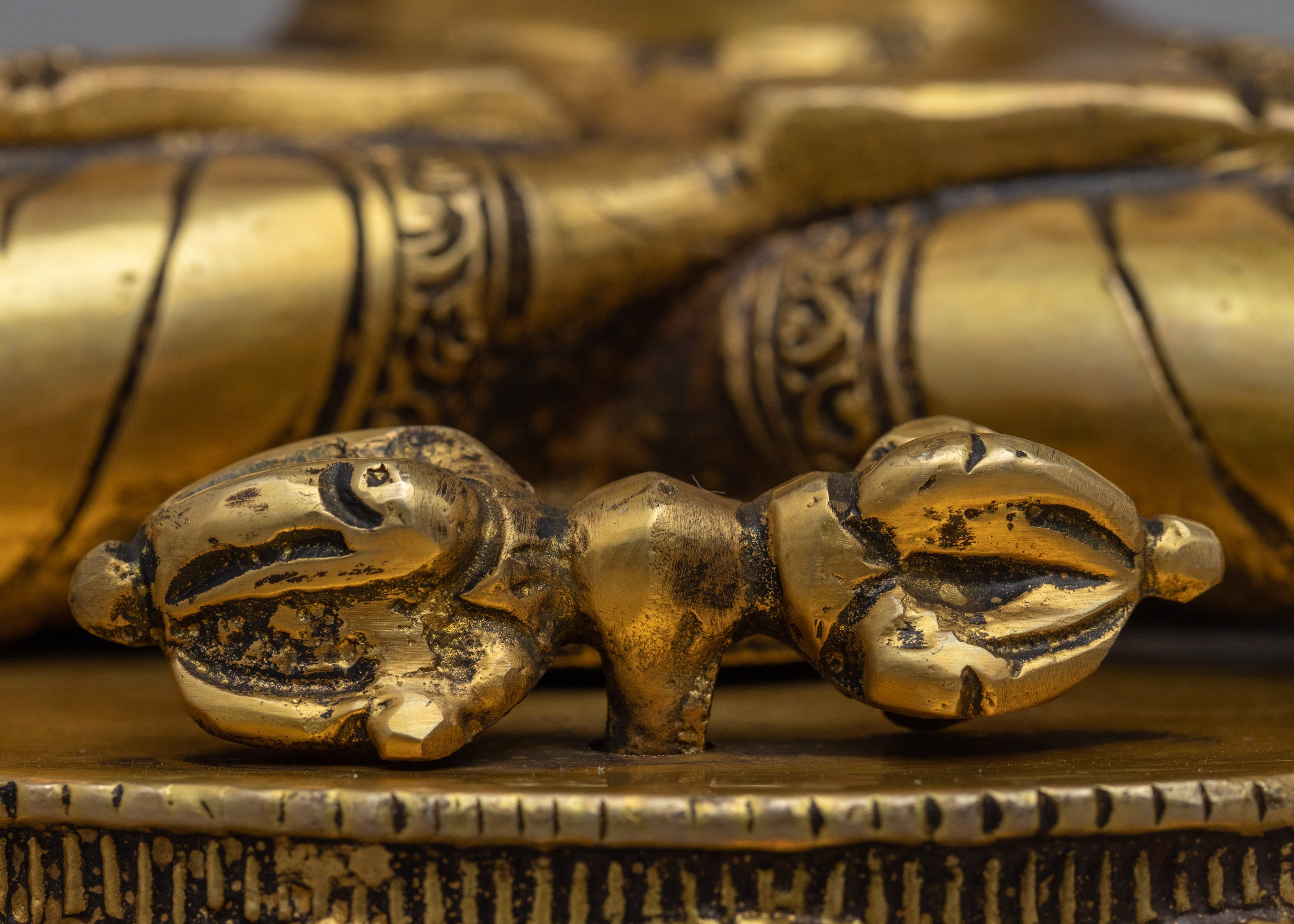 Vairocana Buddha Statue | Traditionally Made Himalayan Sculpture
