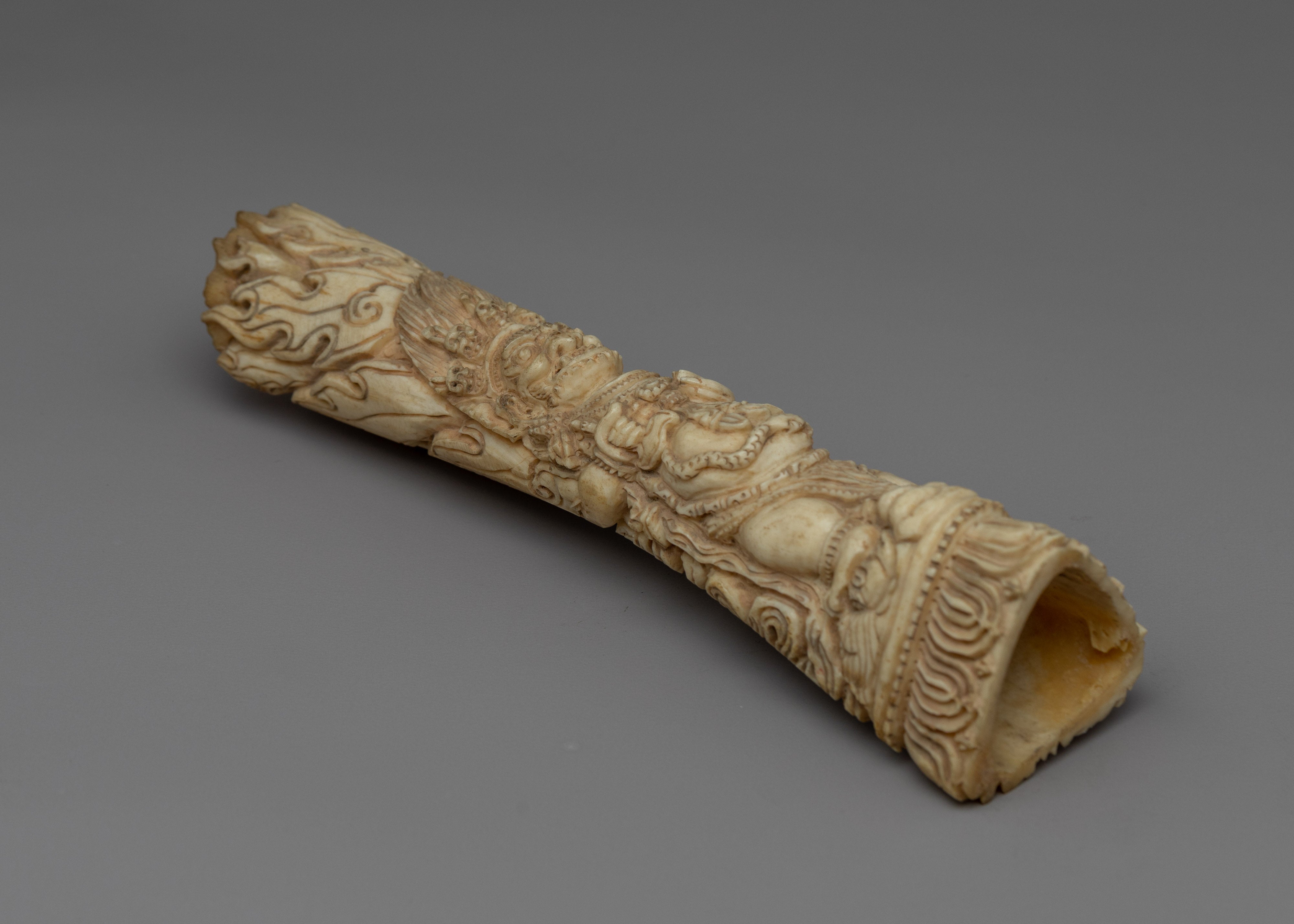 Ethically Sourced Bone Mahakala State | Protector Deity