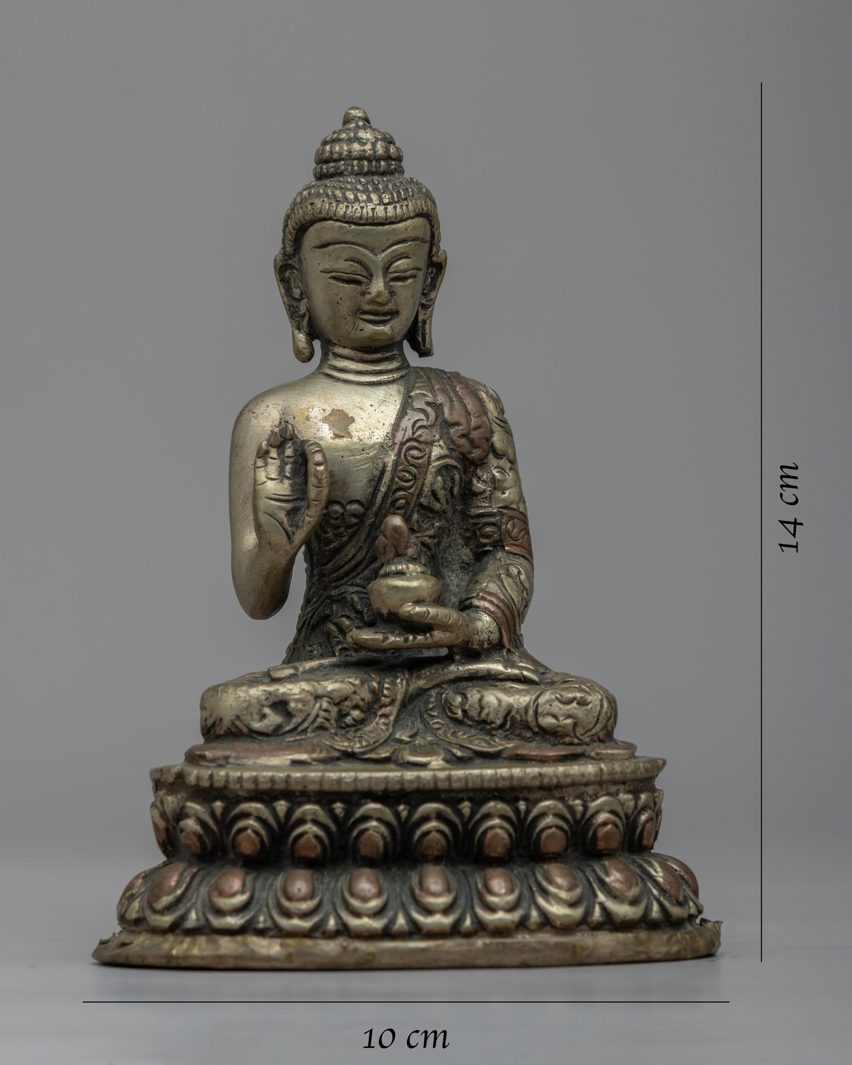 Medicine Buddha Meditation Statue | Traditionally Crafted Sculpture