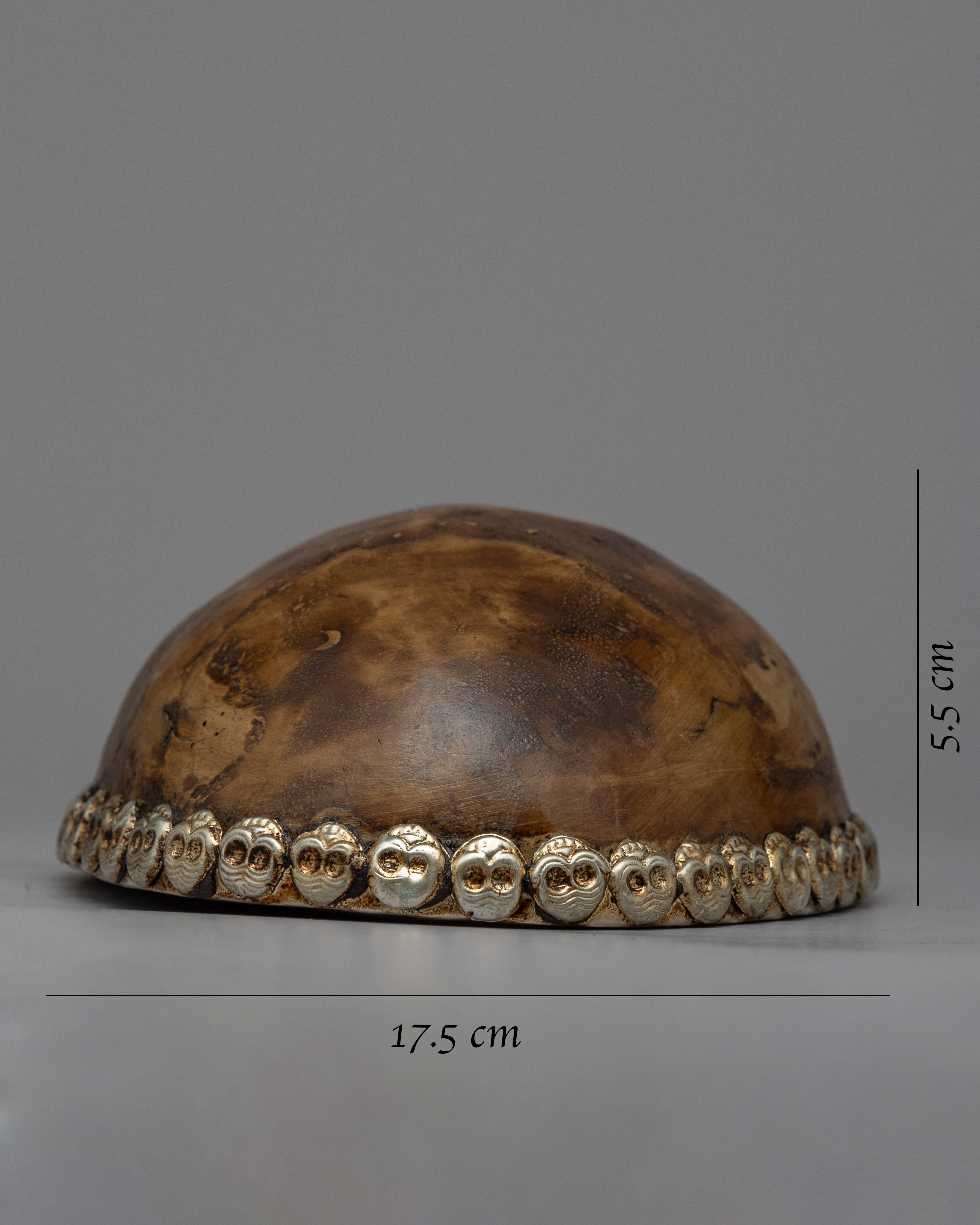 Kapala Skull Cup | Traditional Handcrafted Buddhist Art